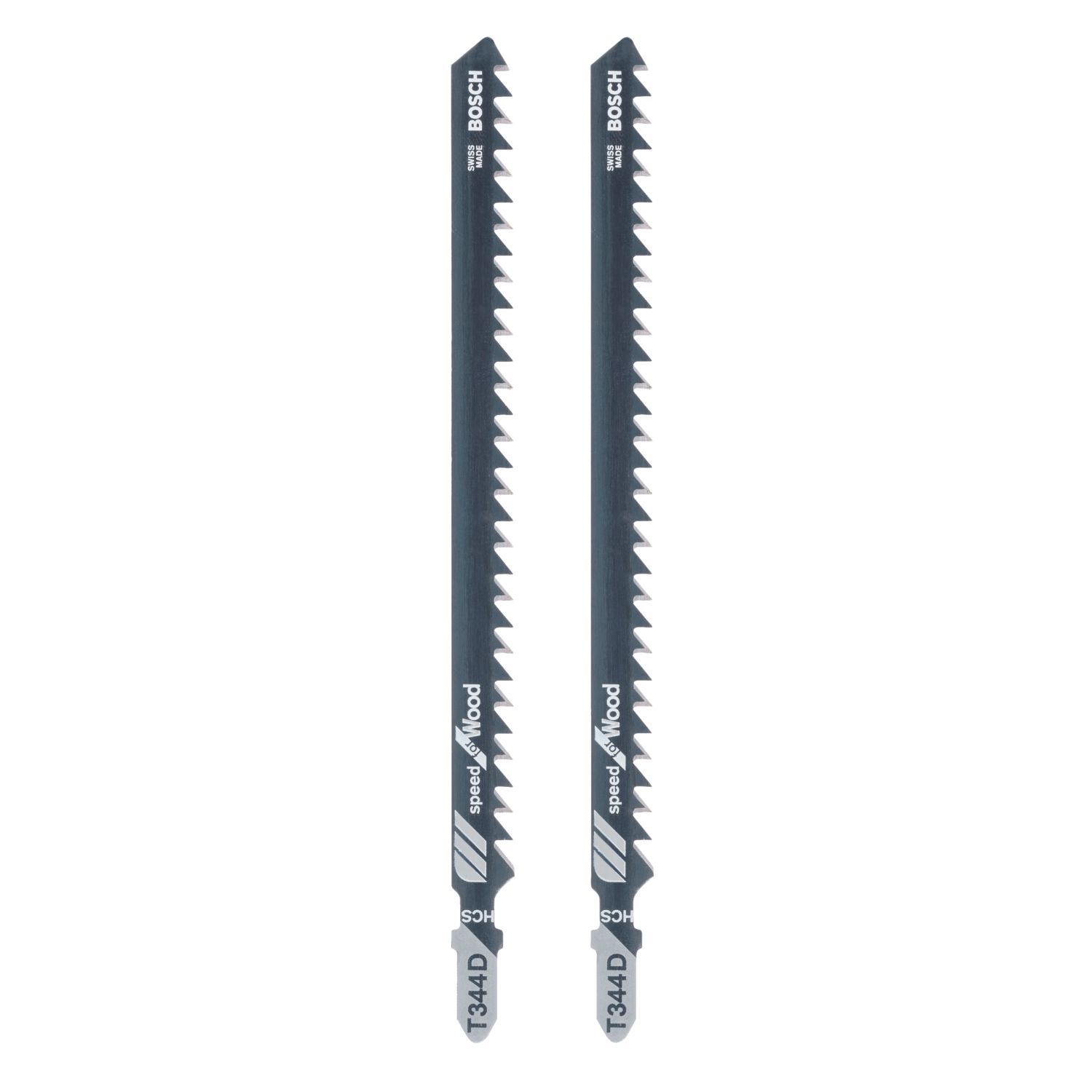 Bosch T344D Wood Jigsaw Blade 74mm 2 Pack (3389V)