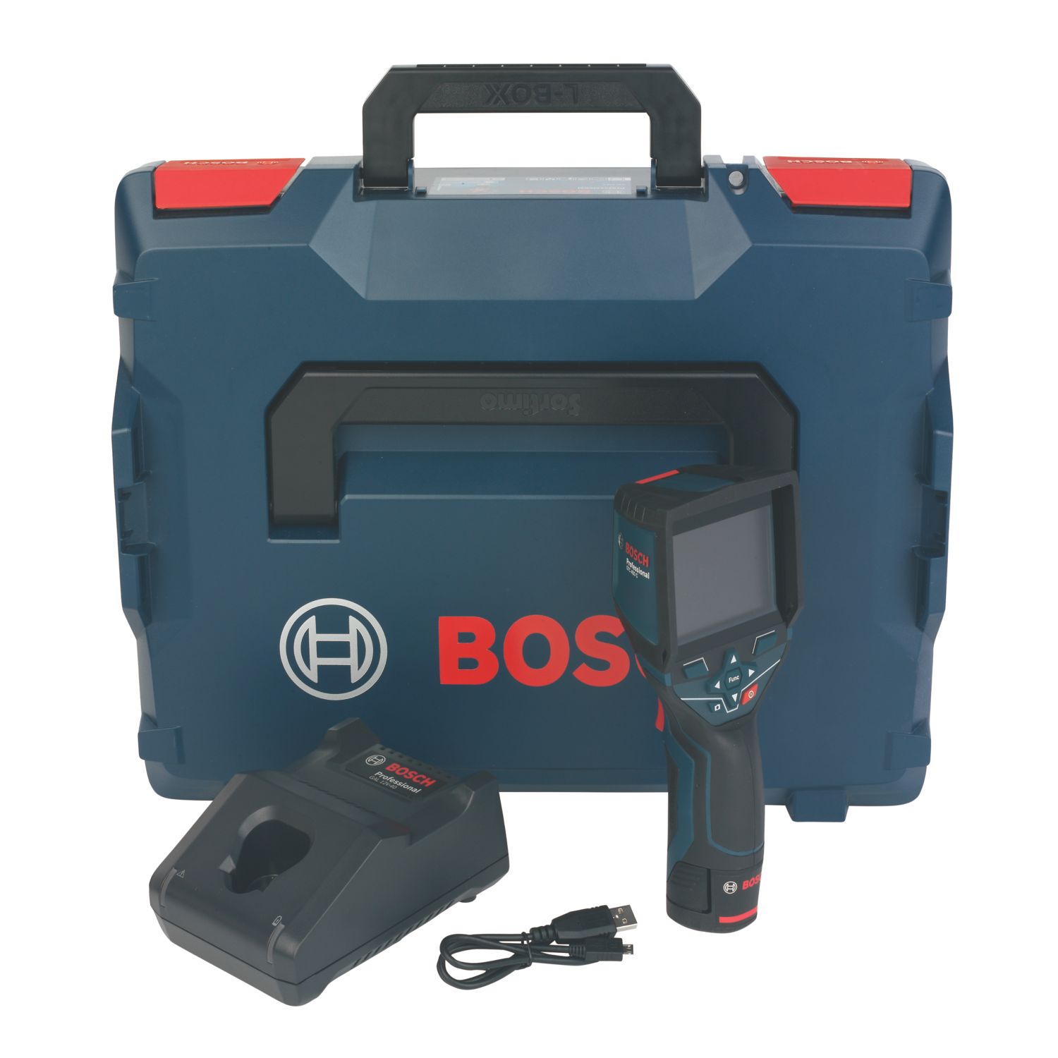 Bosch GTC 400 C 12V 1 x 2Ah Li-Ion Coolpack Thermal Imaging Camera 3.5" Colour Screen (338JM)