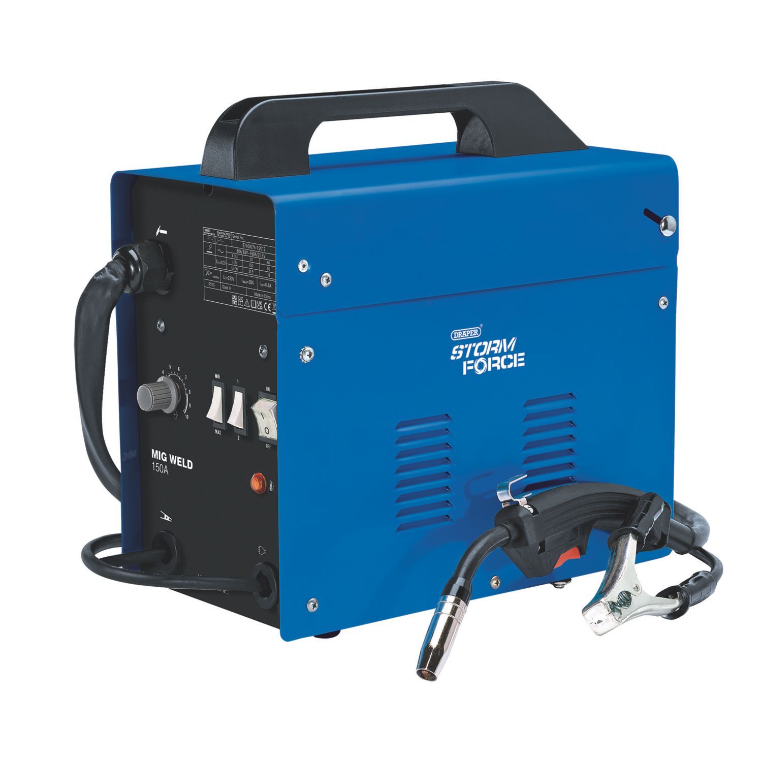 Draper 70050 150A Gasless MIG Welder 230V (339CM)