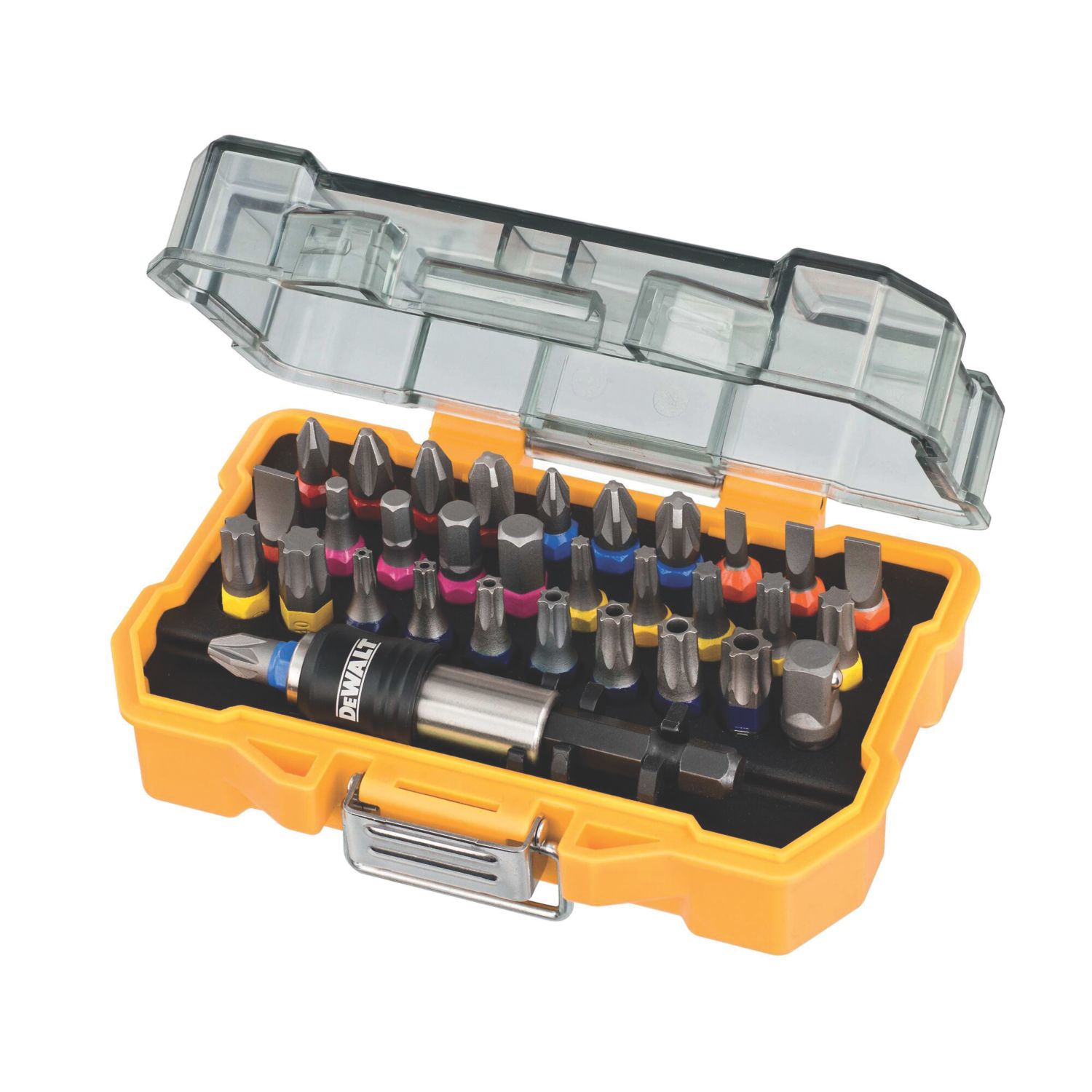 DEWALT 6.35mm Hex Shank Mixed Screwdriver Bit Set 32 Pieces (339HA)