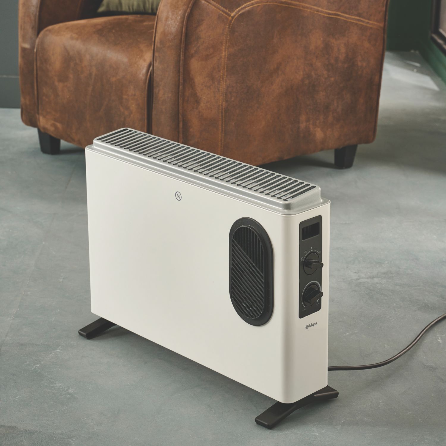 Blyss NDK20-24AF 2000W Electric Portable Convector Heater White (339RW)