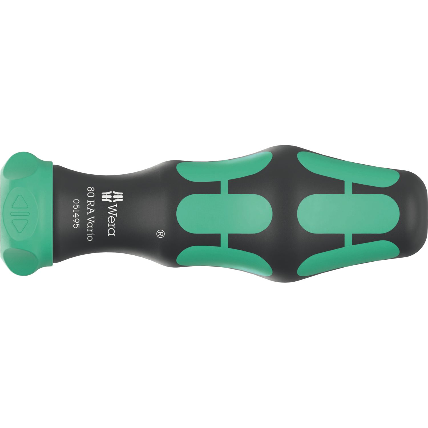 Wera 80 RA 6mm Hex Ratcheting Screwdriver Handle for Vario Blades (340AY)