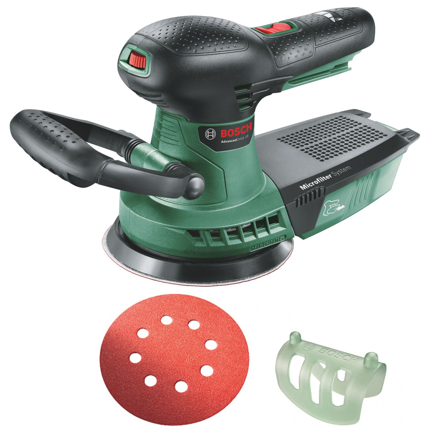 Bosch AdvancedOrbit 18 125mm 18V Li-Ion Power for All Brushless Cordless Random Orbit Sander - Bare (340CH)