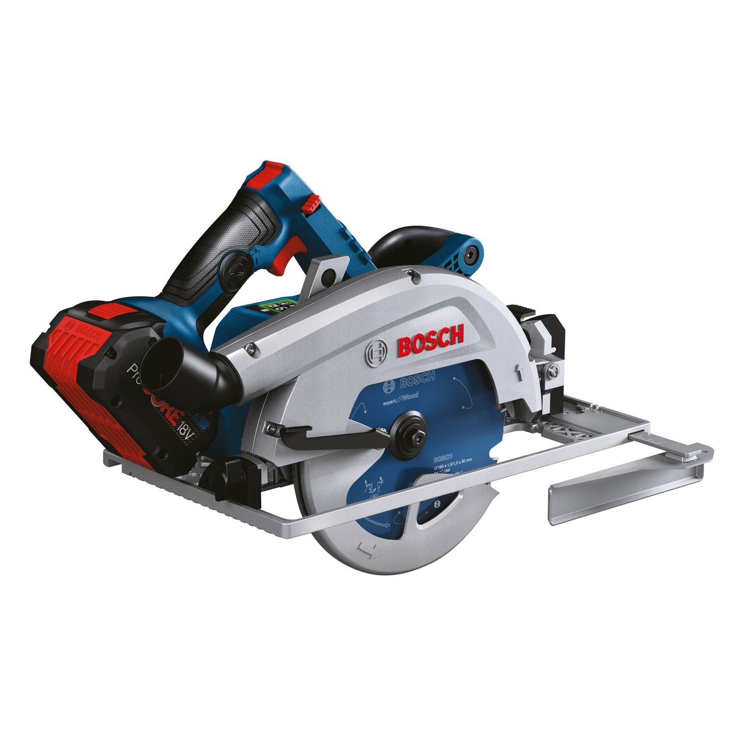 Bosch GKS 18V-68 GC 190mm 18V 2 x 5.5Ah Li-Ion ProCORE18V Brushless Cordless BITURBO Circular Saw (340PG)