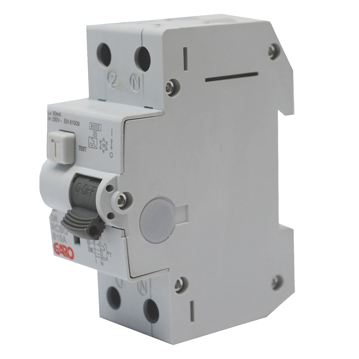 Garo RCBOGRB10 10A 30mA Type A SP A Curve RCBO (342HK)