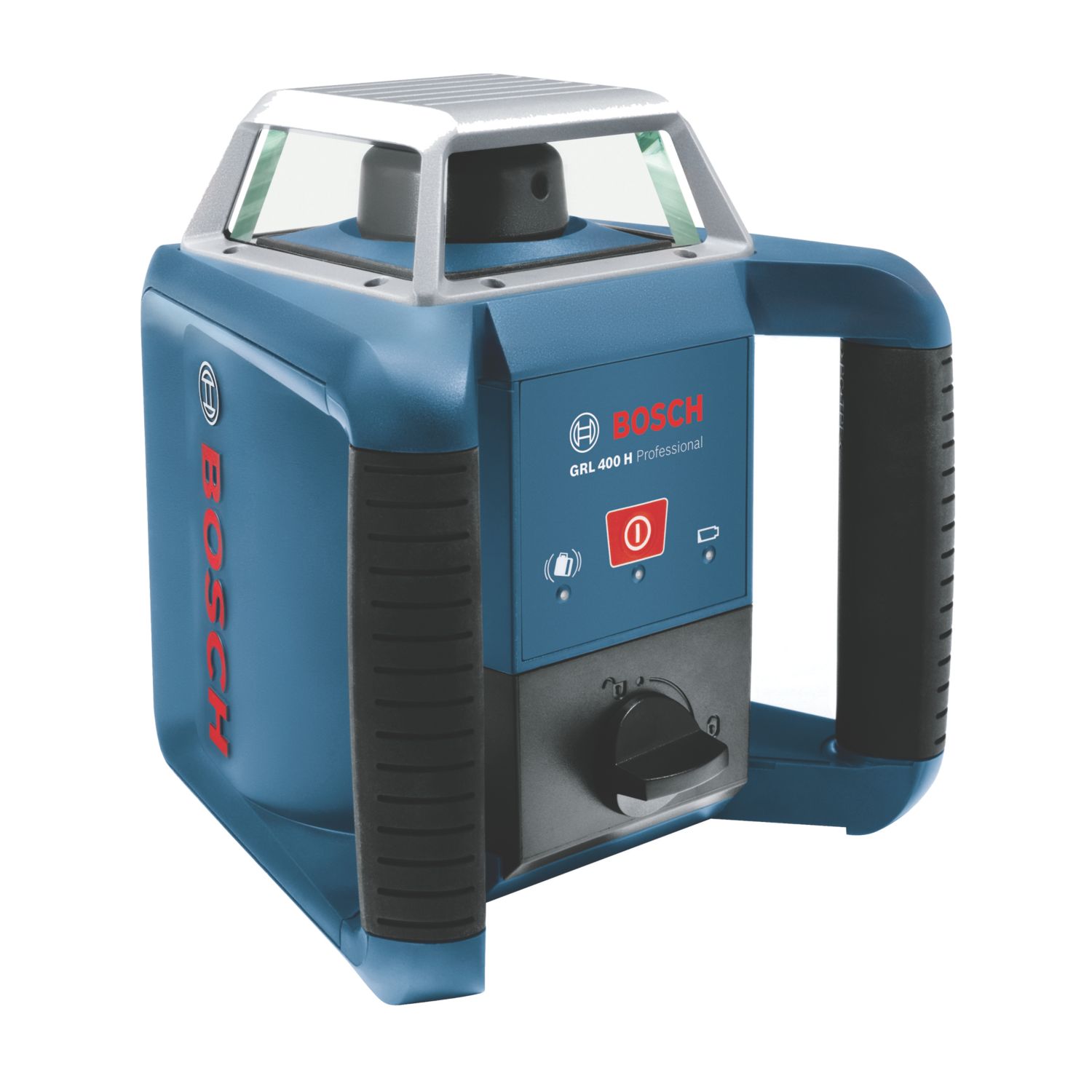 Bosch GRL 400H Red Self-Levelling Rotary Laser Level With Receiver (3433X)