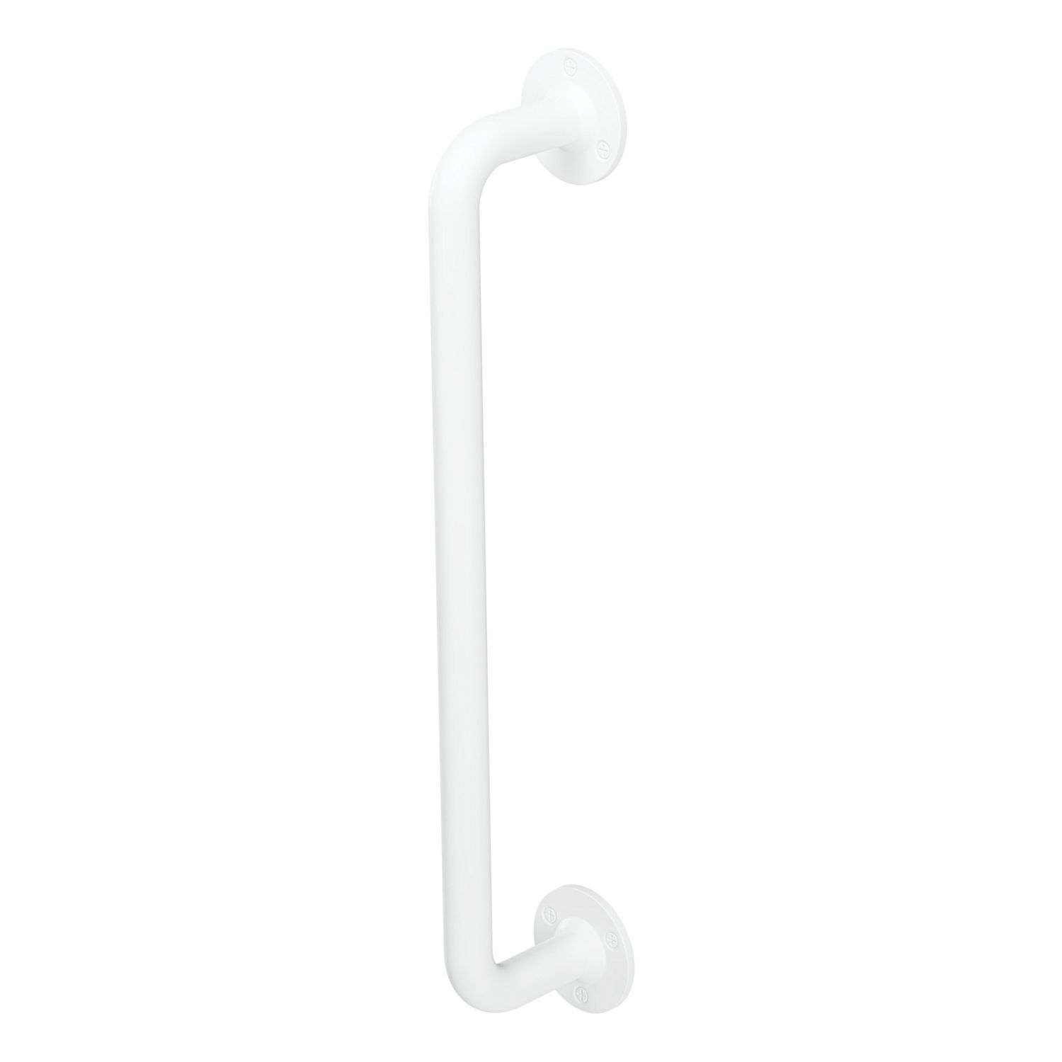 Rothley Straight Household Steel Grab Rail Matt White 457mm (343RG)