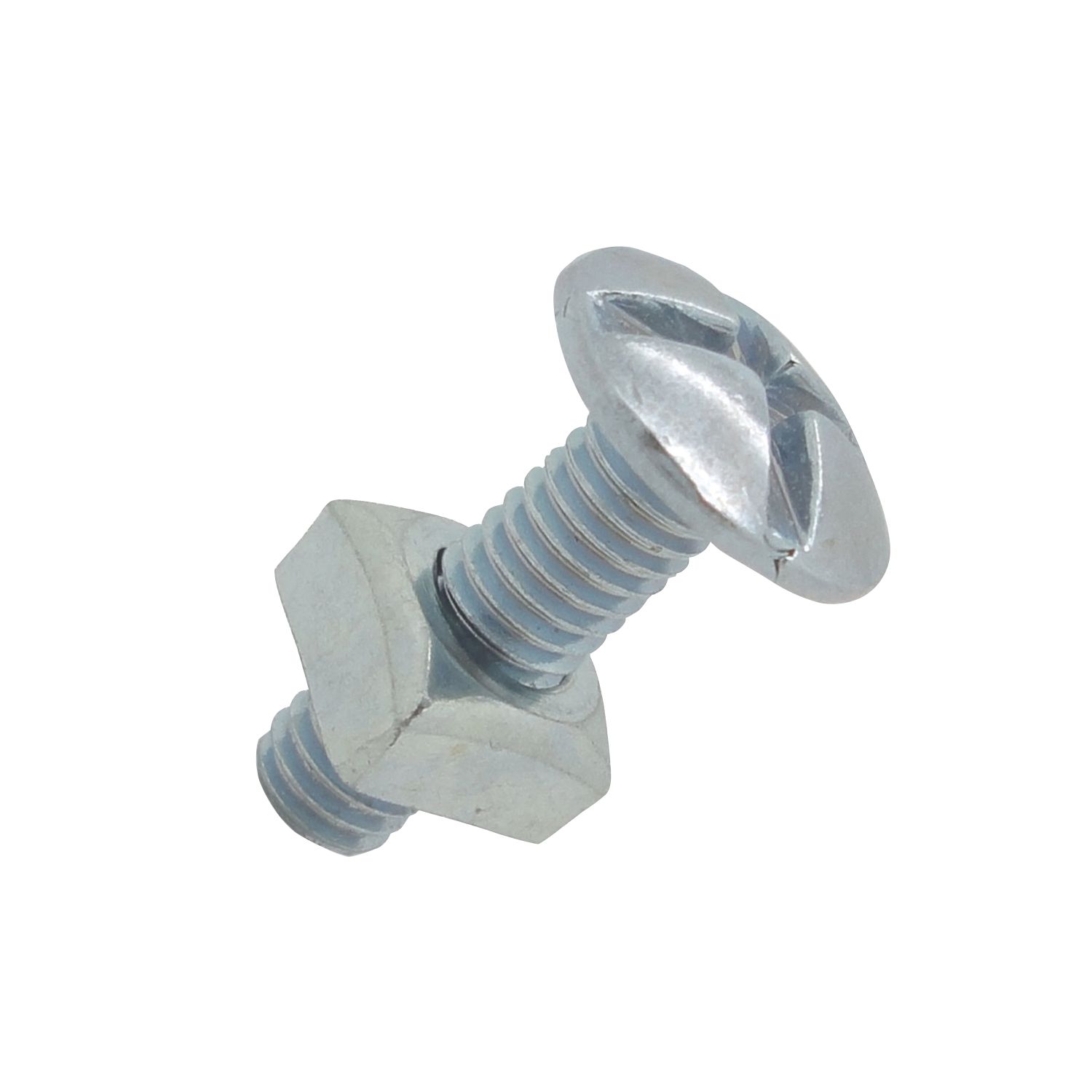 Easyfix Bright Zinc-Plated Roofing Bolts M5 x 20mm 10 Pack (3442J)
