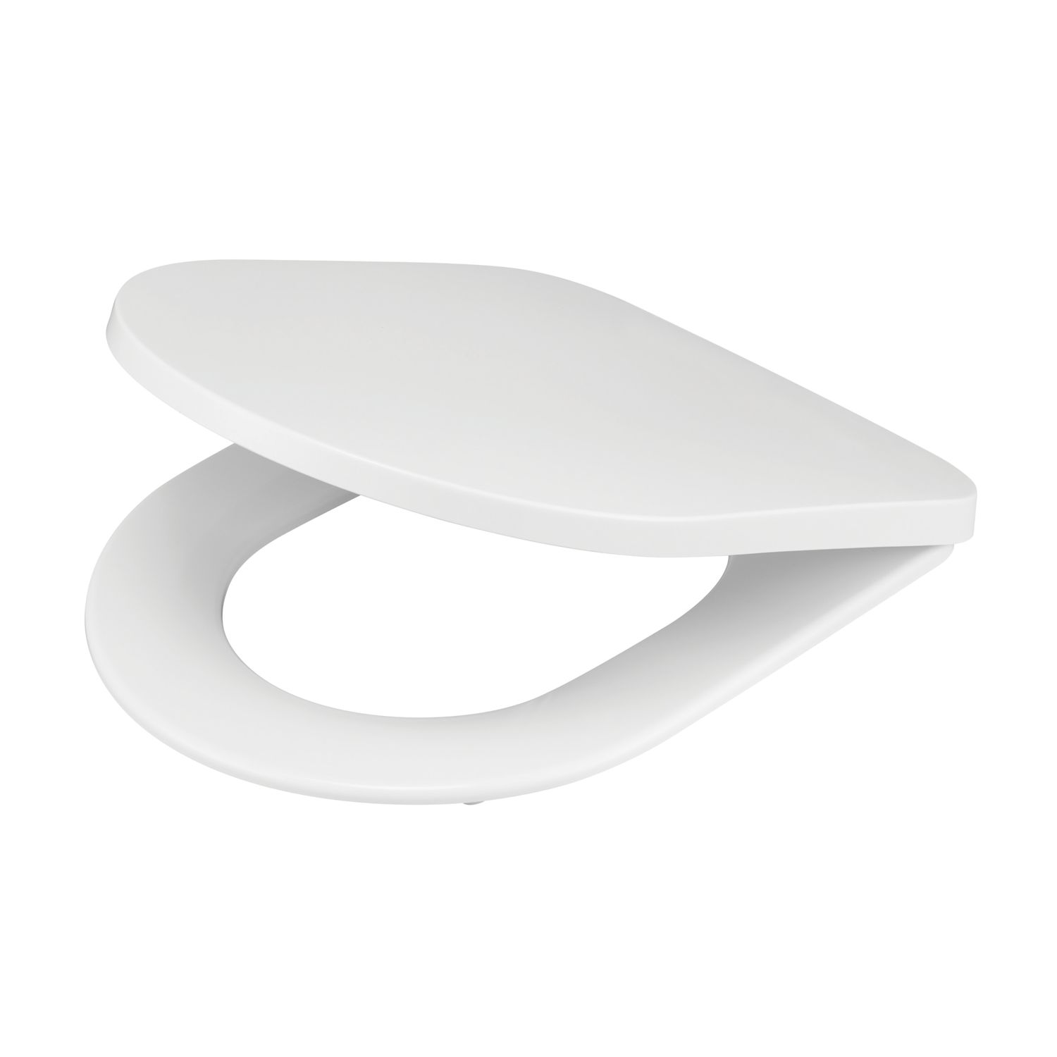 Tanaro Soft-Close with Quick-Release Toilet Seat Duraplast White (346JK)