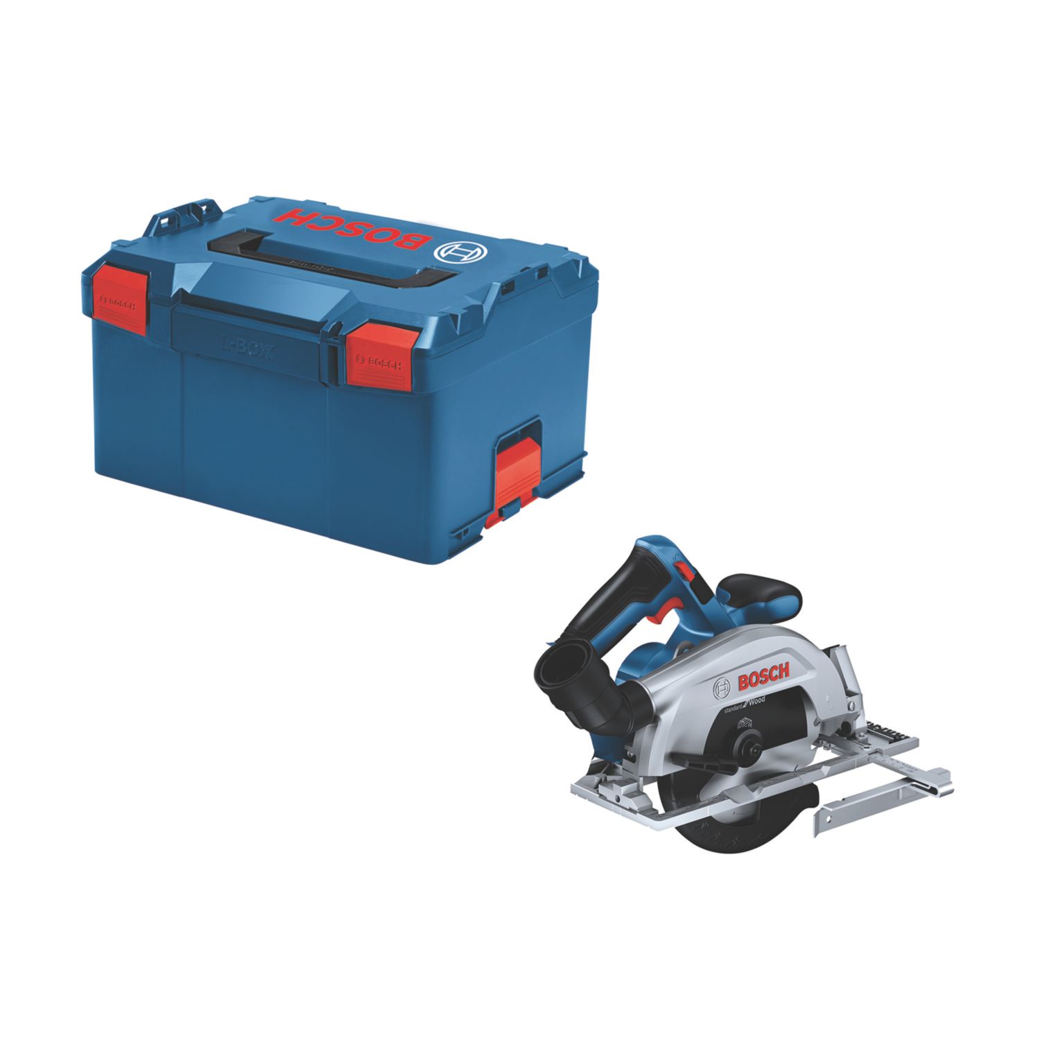 Bosch GKS 18V 57-2 165mm 18V Li-Ion Coolpack Brushless Cordless Circular Saw in L-Boxx - Bare (347FN)