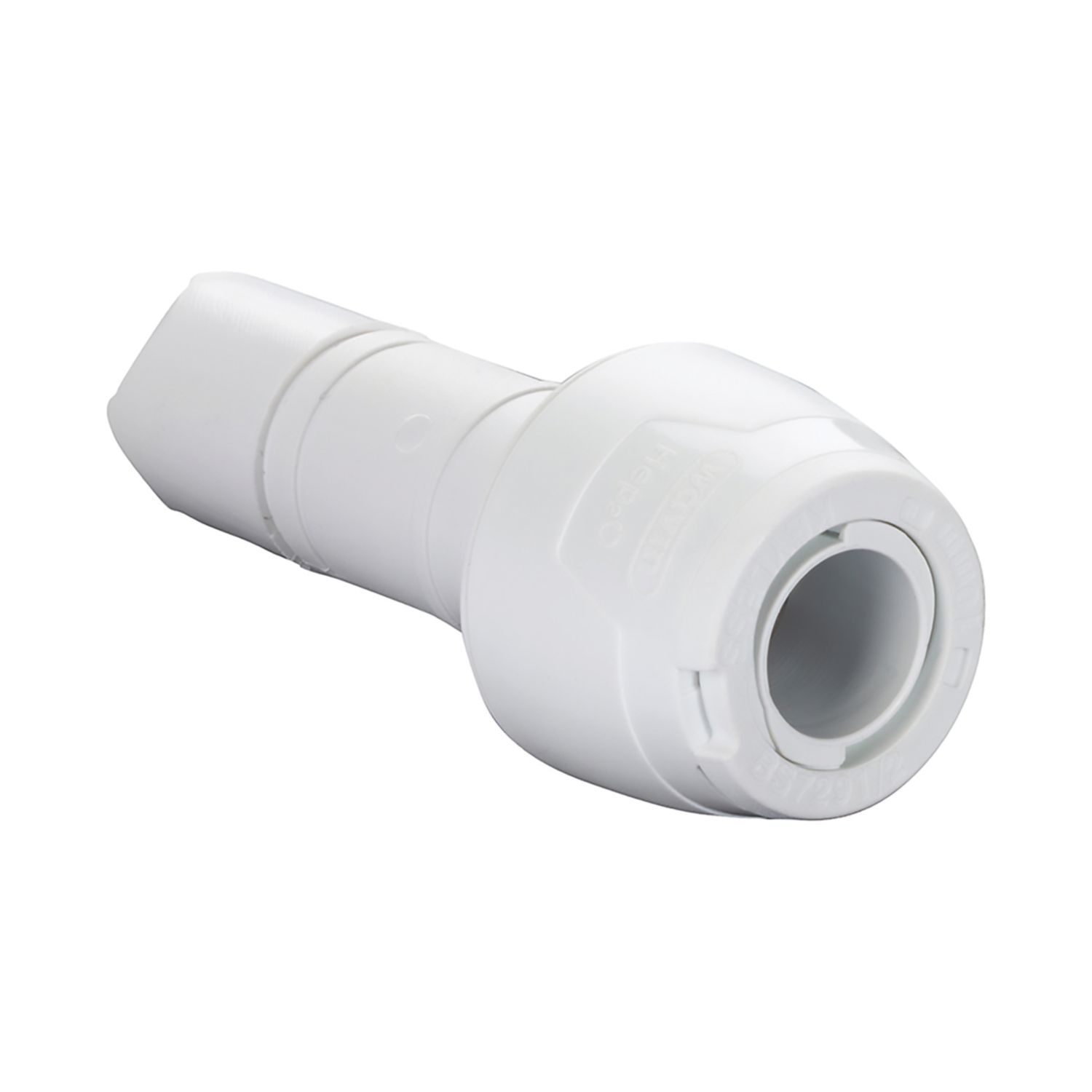 Hep2O Plastic Push-Fit Keyless Socket Reducer F 16mm x M 10mm (347RE)