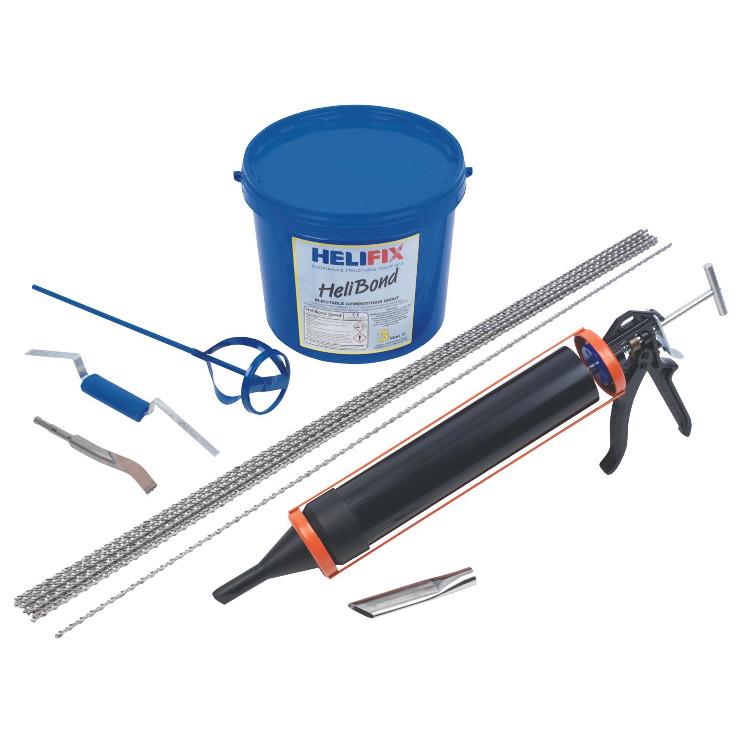 Helifix Crack Stitching Kit 16 Pieces (34894)