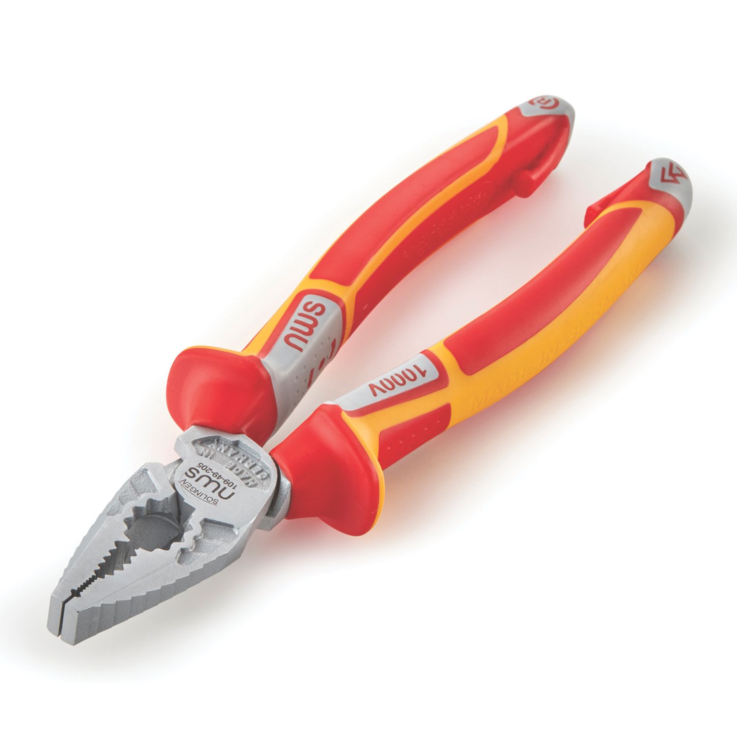 NWS VDE Combi Pliers 8" (205mm) (348YN)