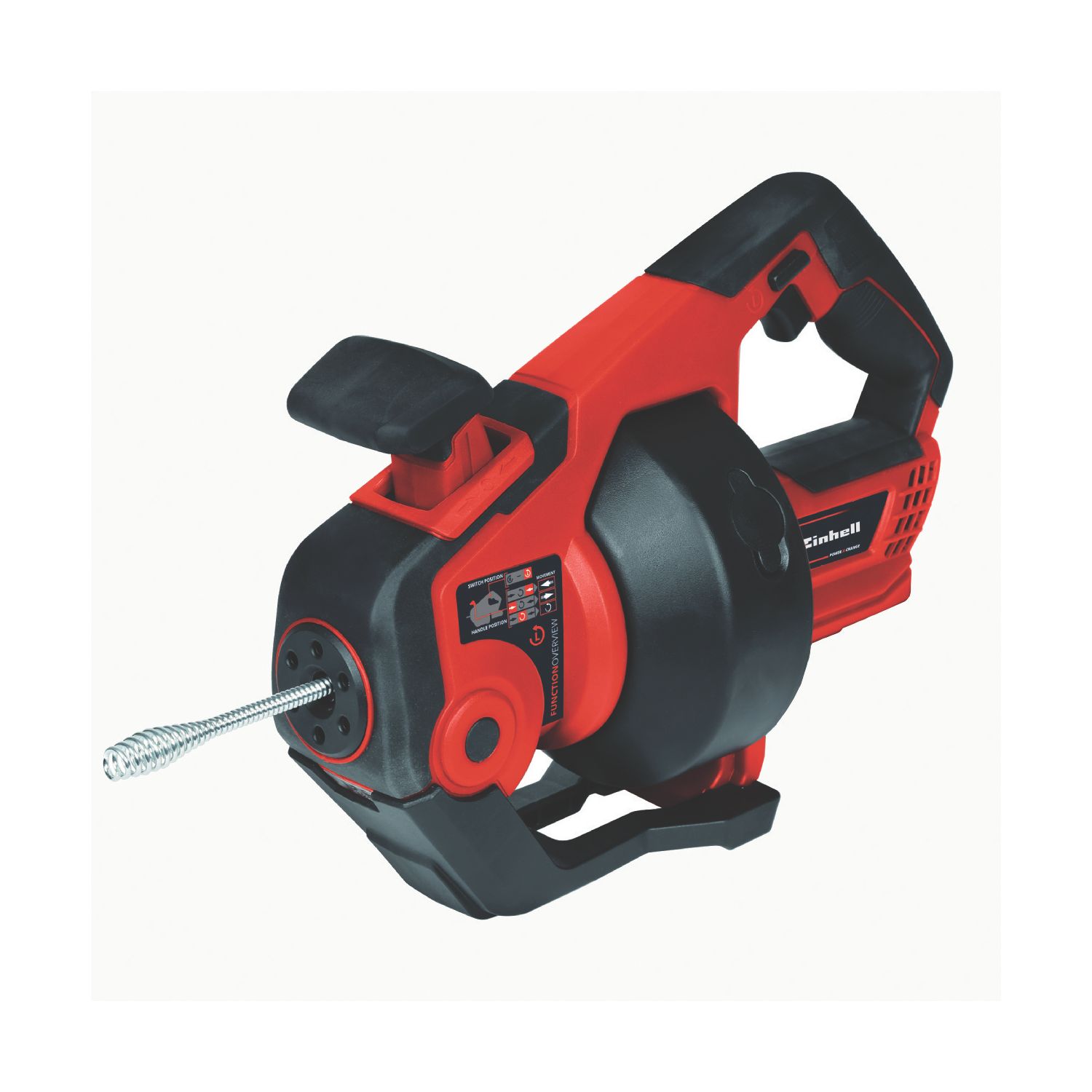 Einhell TE-DA 18/760 Li Solo 18V Li-Ion Power X-Change 7.6m Cordless Drain Cleaner - Bare (349FA)