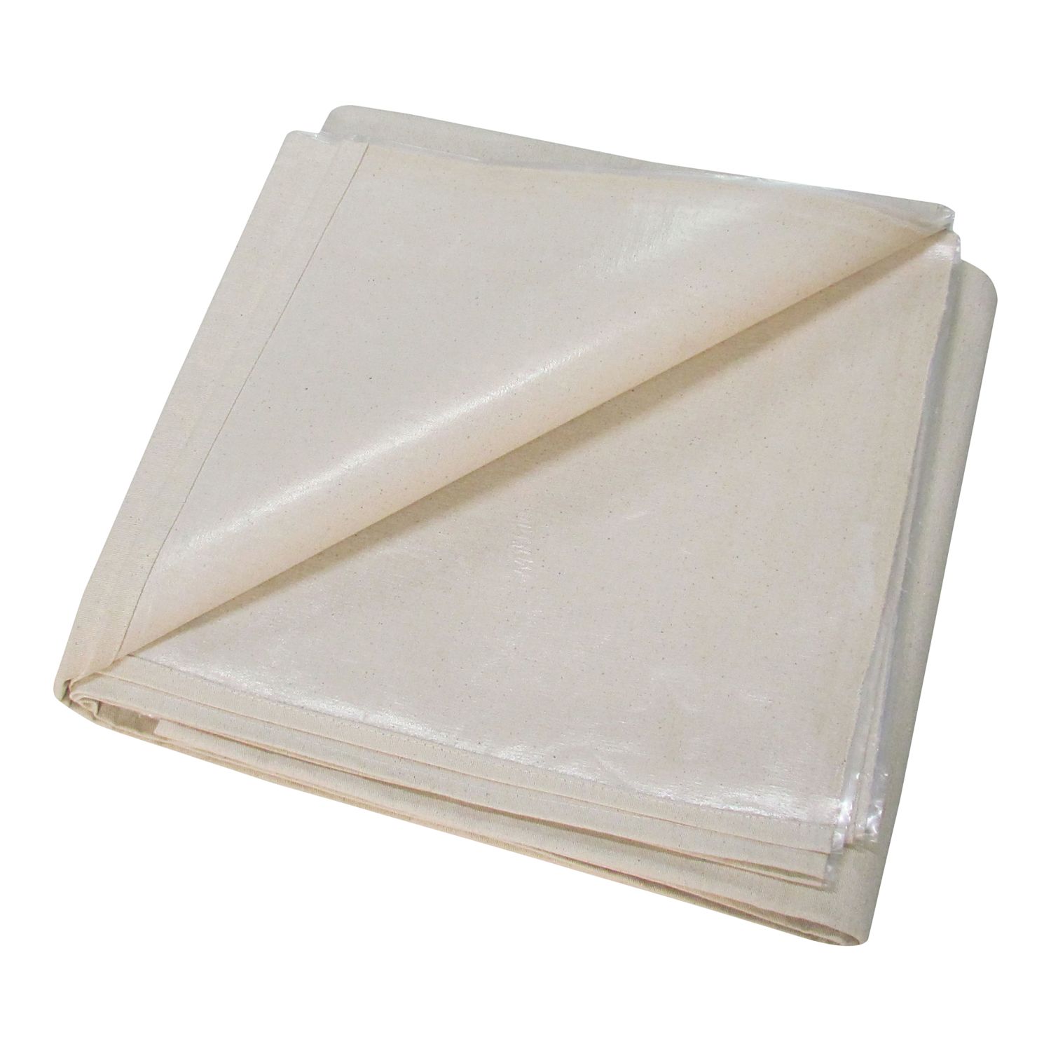 Fortress Trade Cotton Pro Poly-Backed Dust Sheet 6' x 3' (349FM)