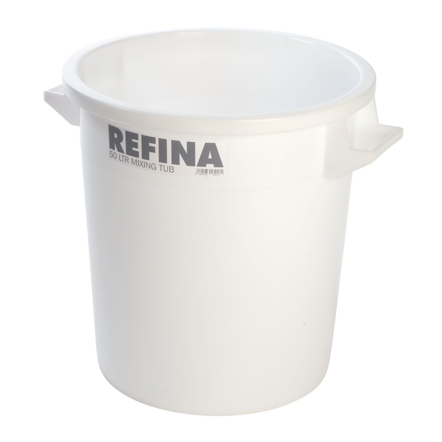 Refina Plastic Mixing Tub White 50Ltr (351RG)