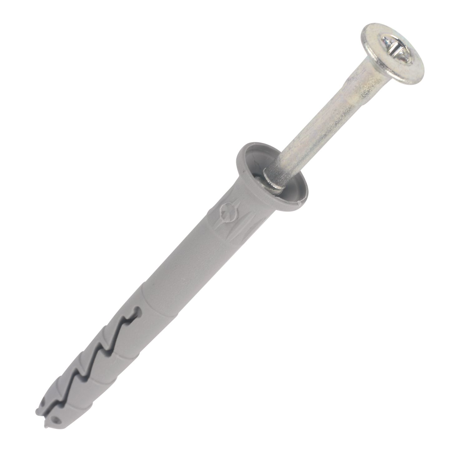 Rawlplug R-FX-N-L Nylon Hammer-In Fixings 6mm x 50mm 100 Pack (351VA)