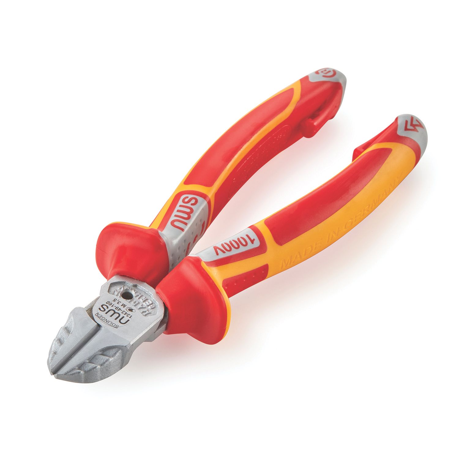 NWS VDE 2-in-1 Side Cutters 6 1/4" (160mm) (352YN)