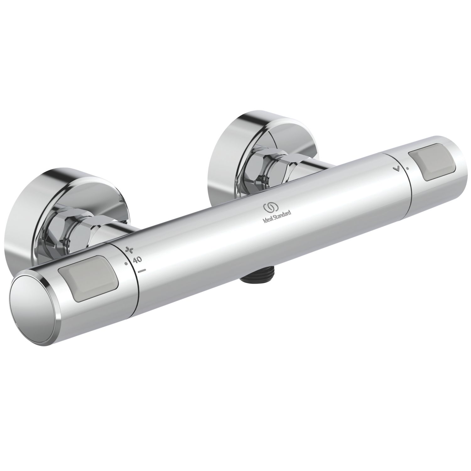 Ideal Standard Ceratherm Exposed Single Outlet Thermostatic Chrome Mixer Shower Valve (353JP)