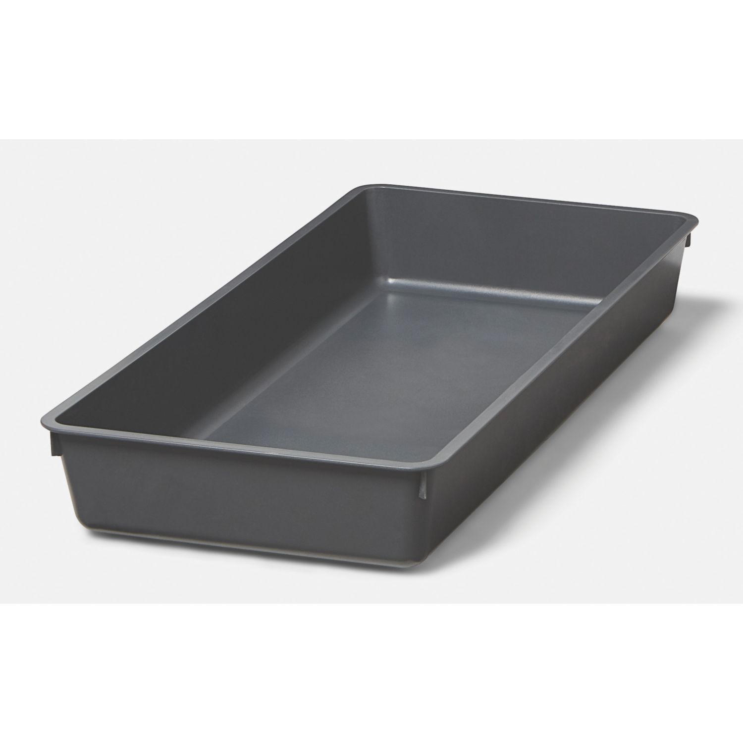 Essentials Nitaki Plastic Cutlery Tray 198mm x 424mm Grey (355PY)