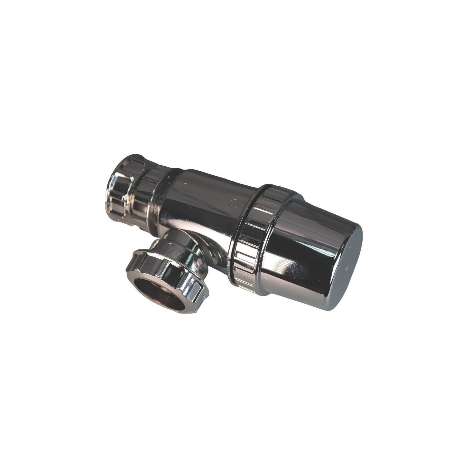 FloPlast Uni Compression Telescopic Bottle Trap Chrome 32mm (356VF)