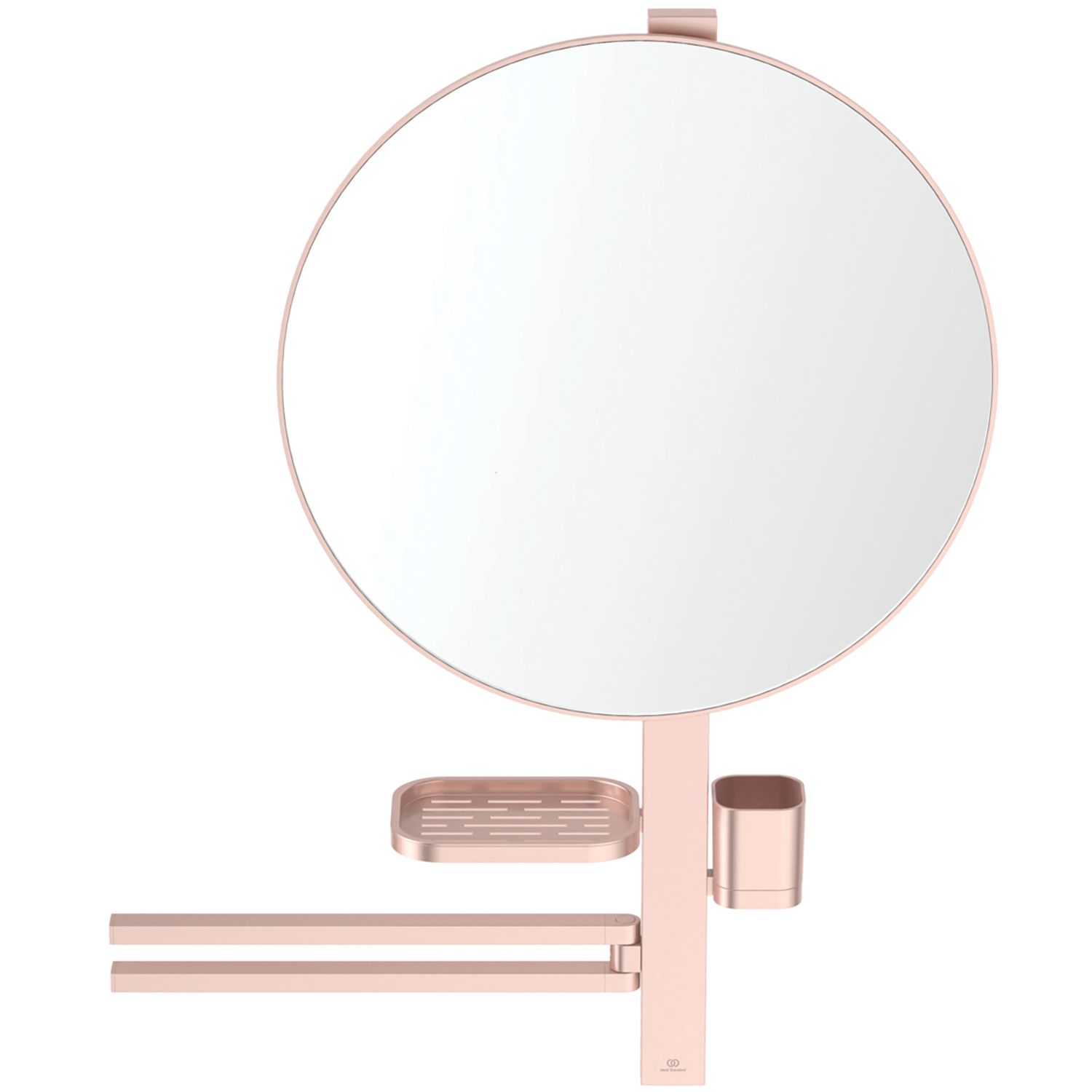 Ideal Standard Alu+ Mirror with Beauty Bar Rose 670mm x 146mm x 817mm (357KU)