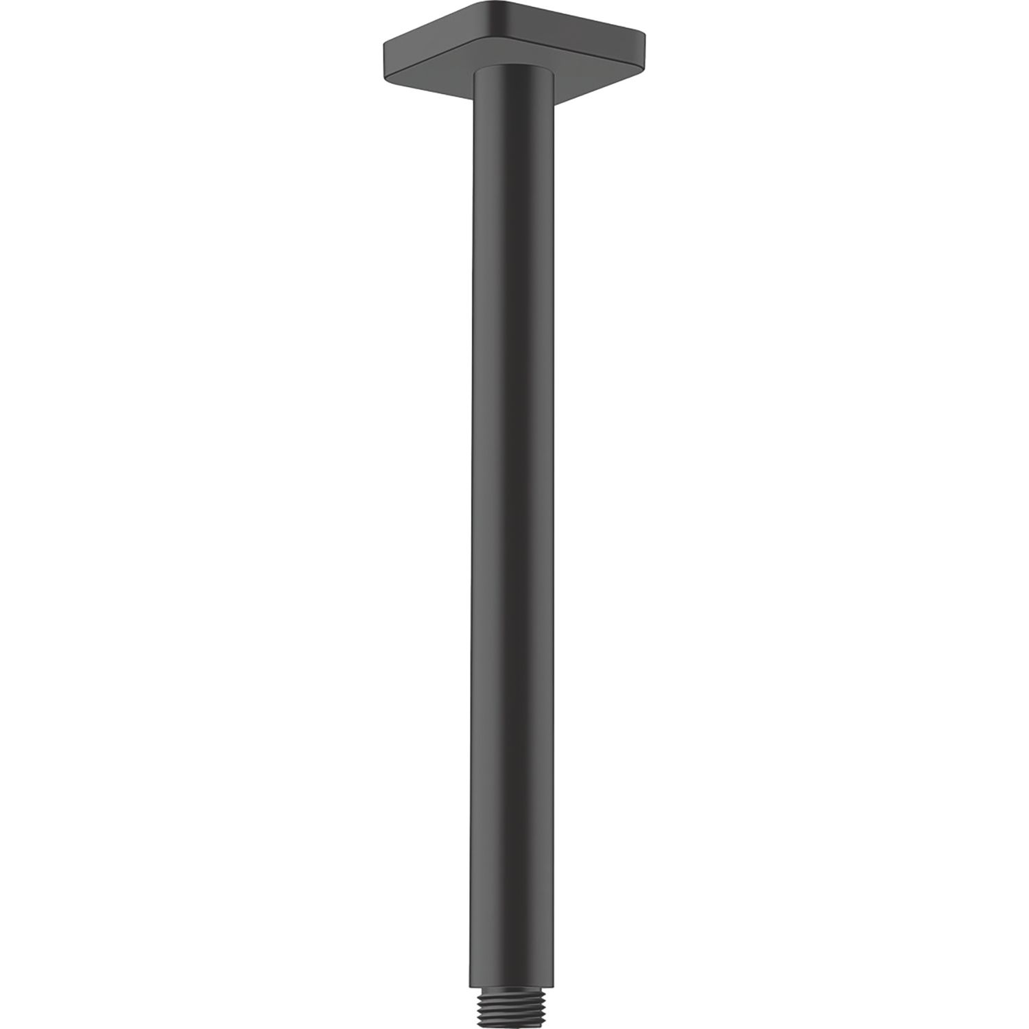 Hansgrohe Vernis Shape Shower Arm Matt Black 300mm x 26mm (357VG)