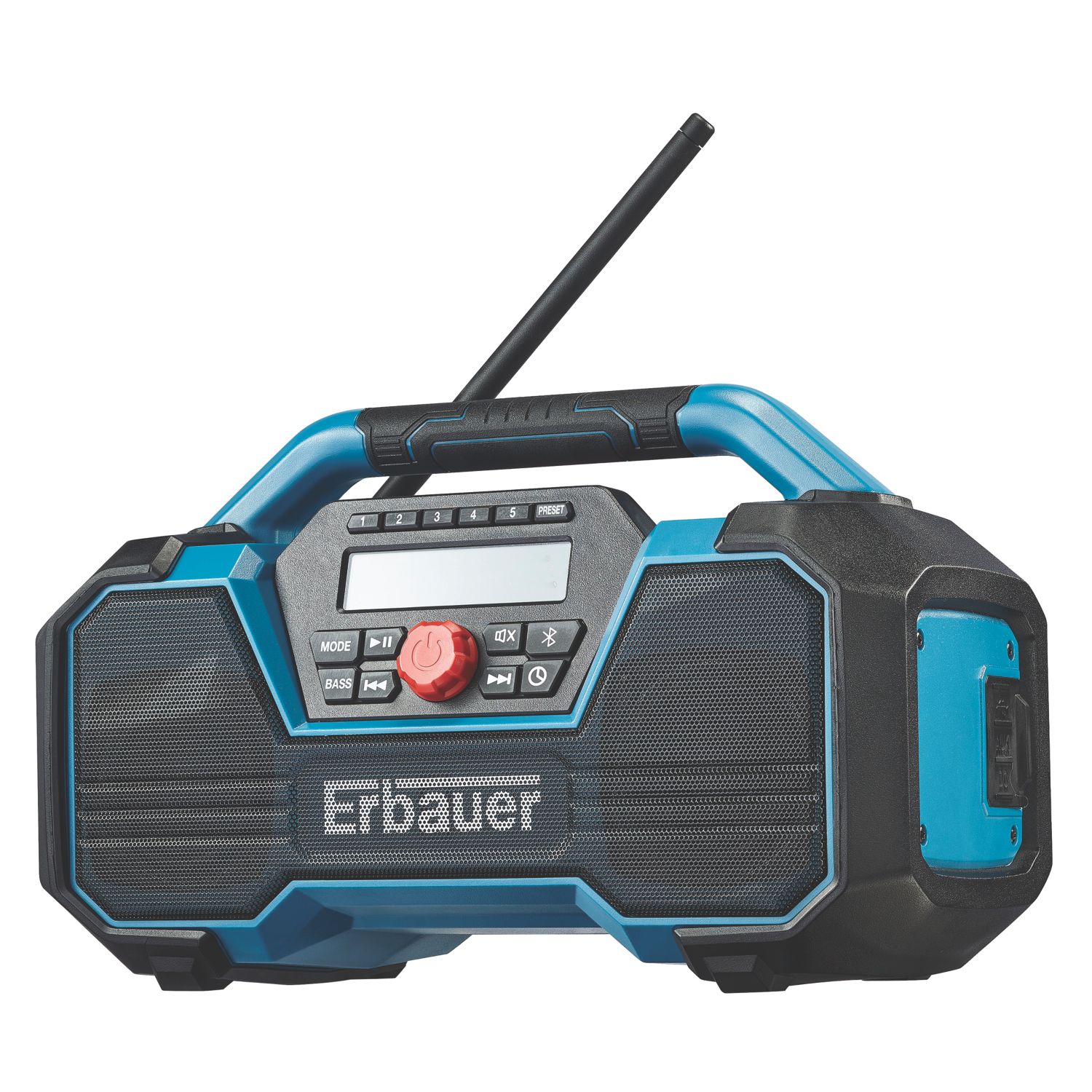 Erbauer ERD18-Li 230V or 18V DAB / FM Radio (357VV)