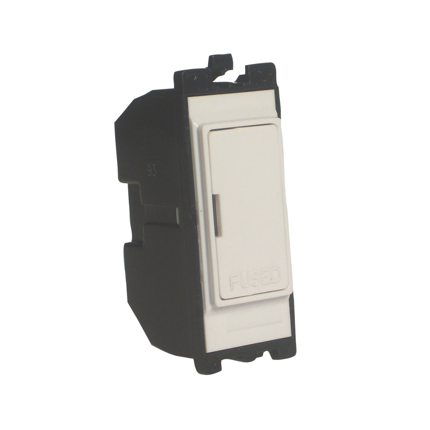 Varilight PowerGrid 13AX Grid Fused Spur White with Colour-Matched Inserts (35861)