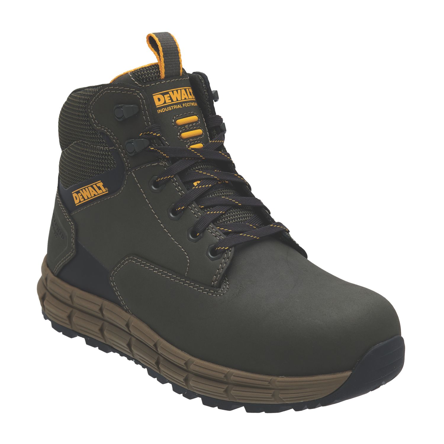 DEWALT Napa Size 7 Olive Safety Boots (360CH)