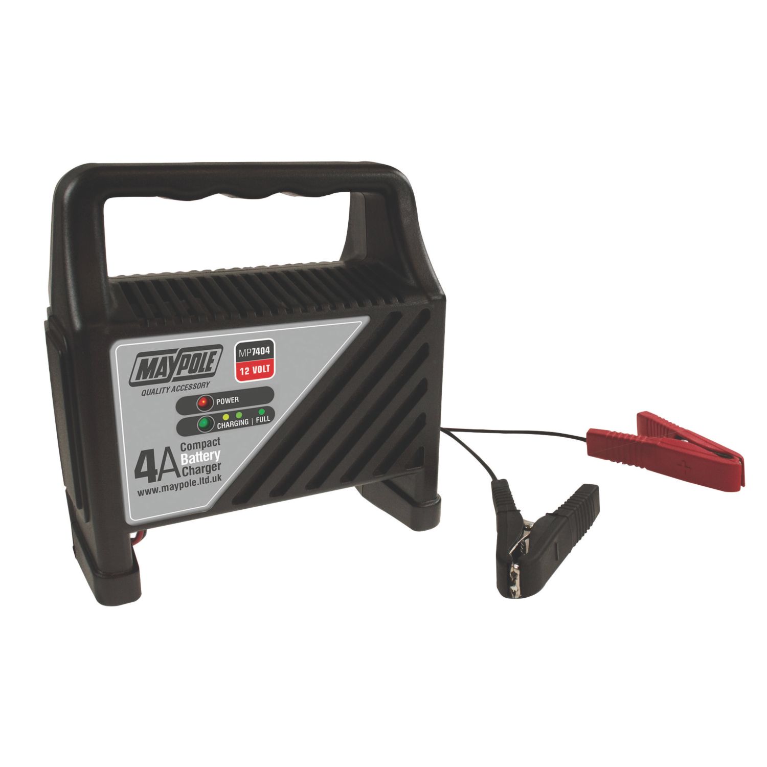 Maypole MP7404 4A Automatic Compact Battery Charger 12V (360FY)