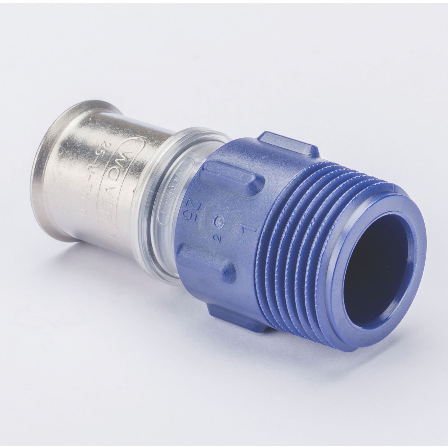 Wavin Tigris K5 Multi-Layer Composite Press-Fit Adapting Male Couplers 1" x 25mm 10 Pack (360RM)