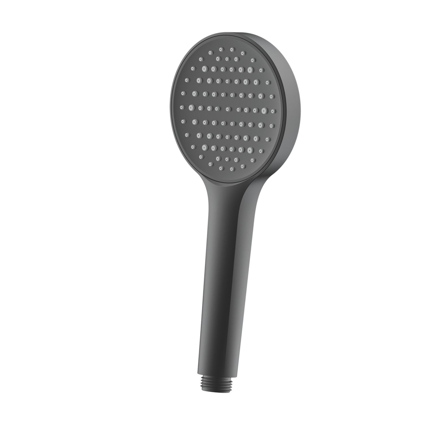 Swirl Bonda Shower Head Black 100mm x 100mm (360XX)