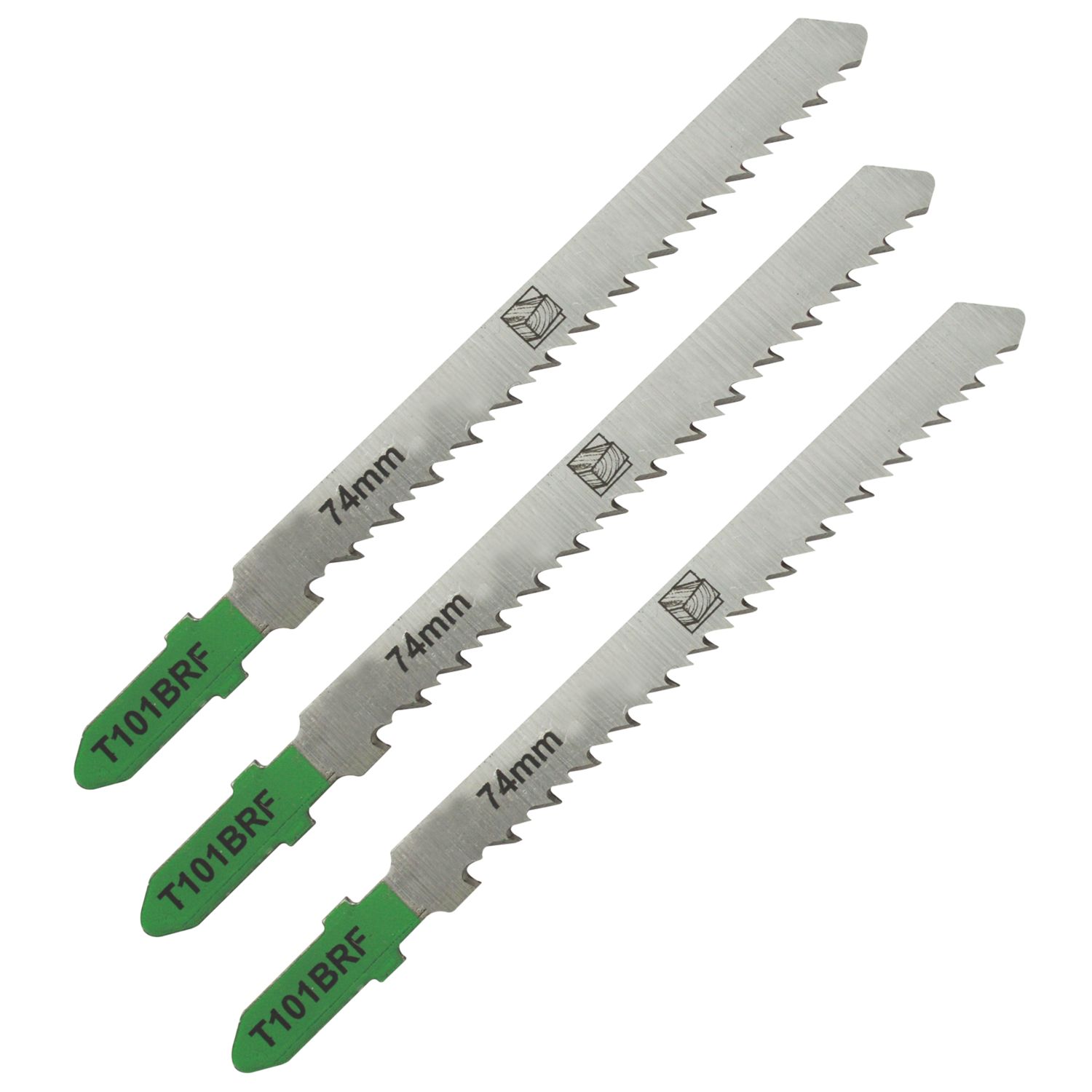 SJG30534 T101BRF Laminate Jigsaw Blades 100mm 3 Pack (3614X)