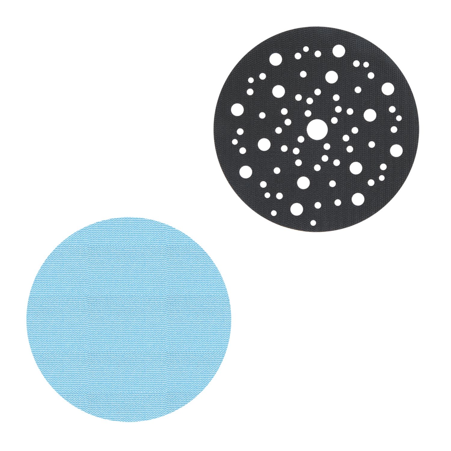 Trend Pro Mesh AB/150/M7/P 80 / 120 / 180 Grit Mesh Multi-Material Sanding Discs 150mm 7 Pack (361AF)