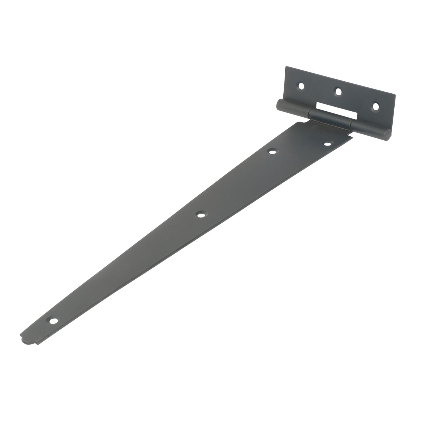 Black Powder-Coated Light Duty Tee Hinges 305mm 2 Pack (36203)