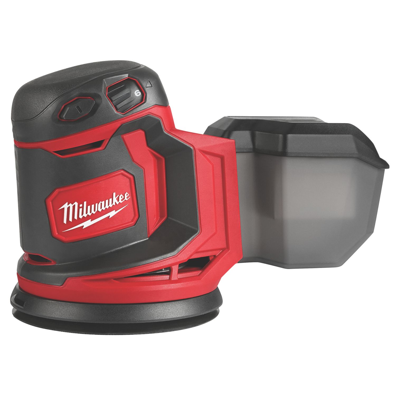Milwaukee M18 BOS125-0 125mm 18V Li-Ion RedLithium Cordless Random Orbit Sander - Bare (362GX)