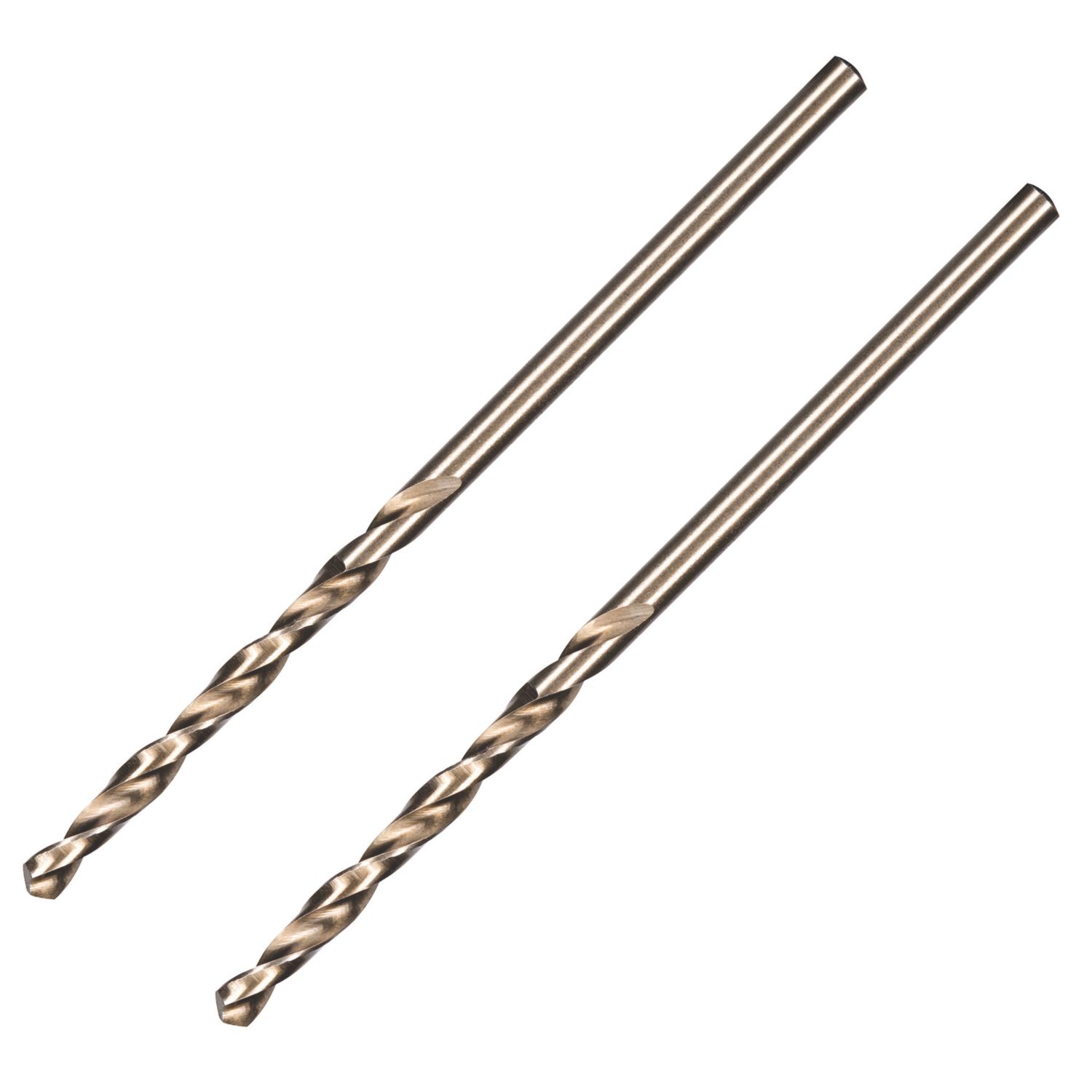 Erbauer Straight Shank Metal Drill Bits 2.5mm x 57mm 2 Pack (362JL)