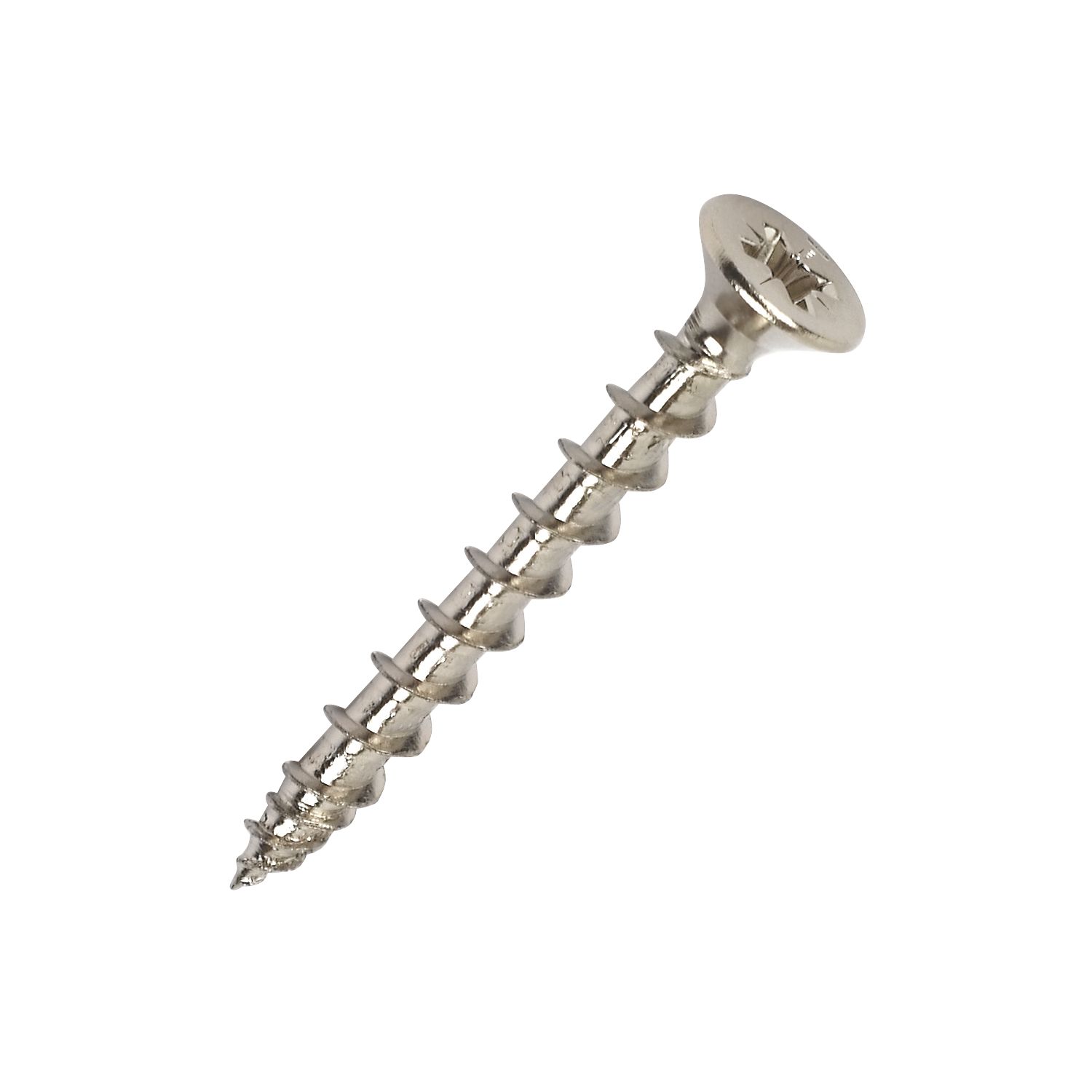 Hinge-Tite PZ Double-Countersunk Thread Cutting Hinge Screws 4.5mm x 30mm 50 Pack (36388)