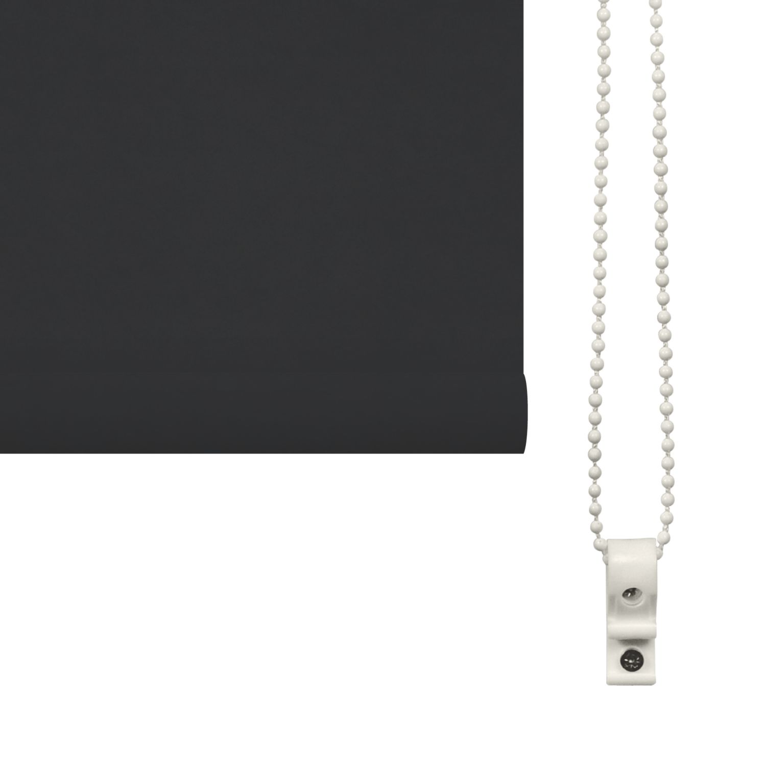 Renaissance Roller Blackout Thermal Blind Black 150cm x 160cm Drop (363CK)