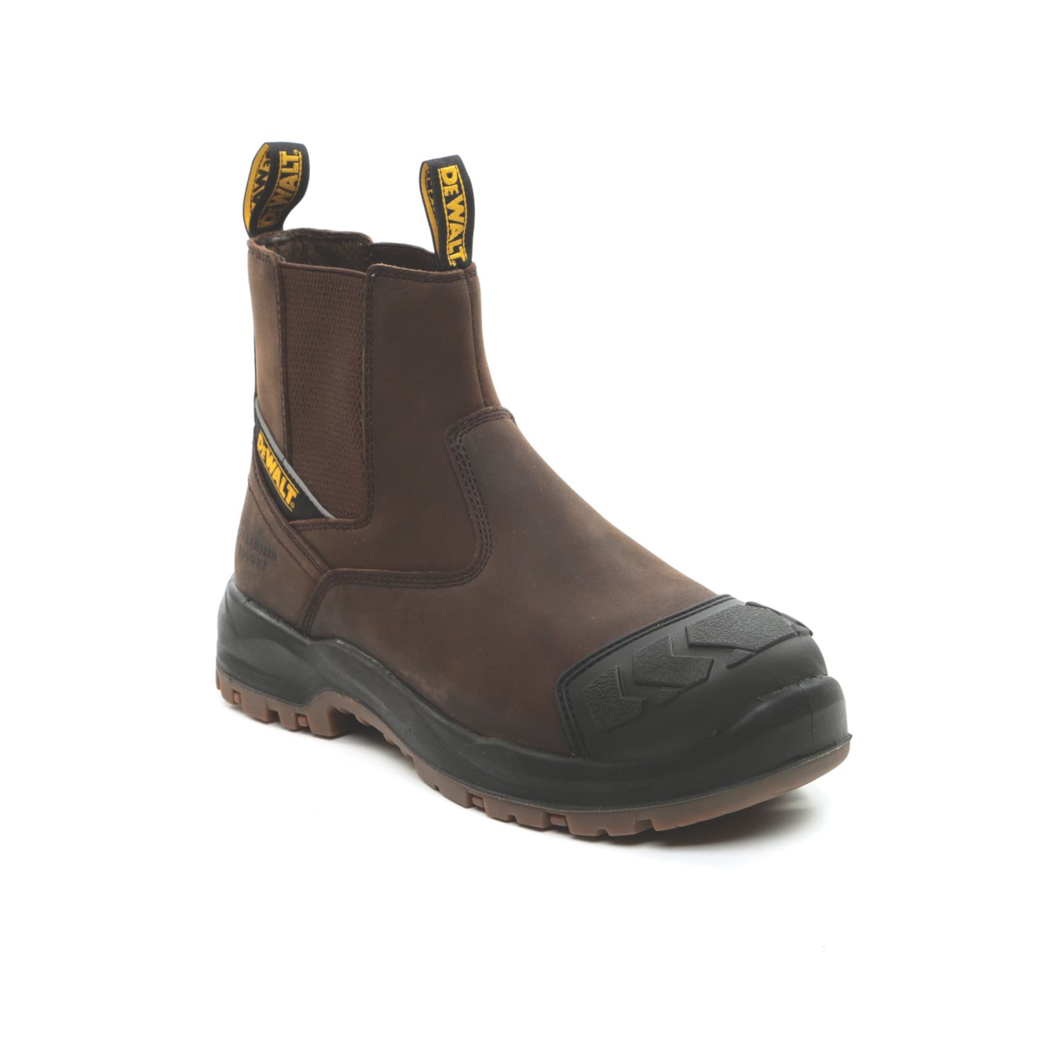 DeWalt East Haven Size 9 Brown Water-Resistant Steel Toe Cap Safety Dealer Boots (364PT)
