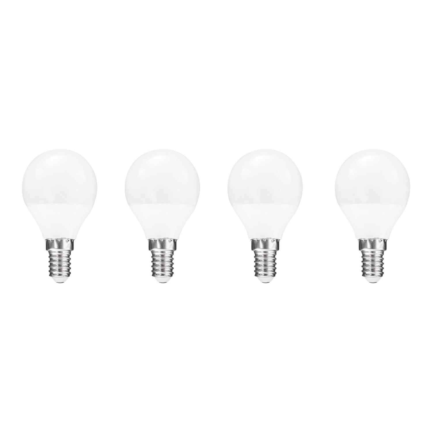 Essentials E14 Mini Globe LED Light Bulb 250lm 25W 4 Pack (364YY)