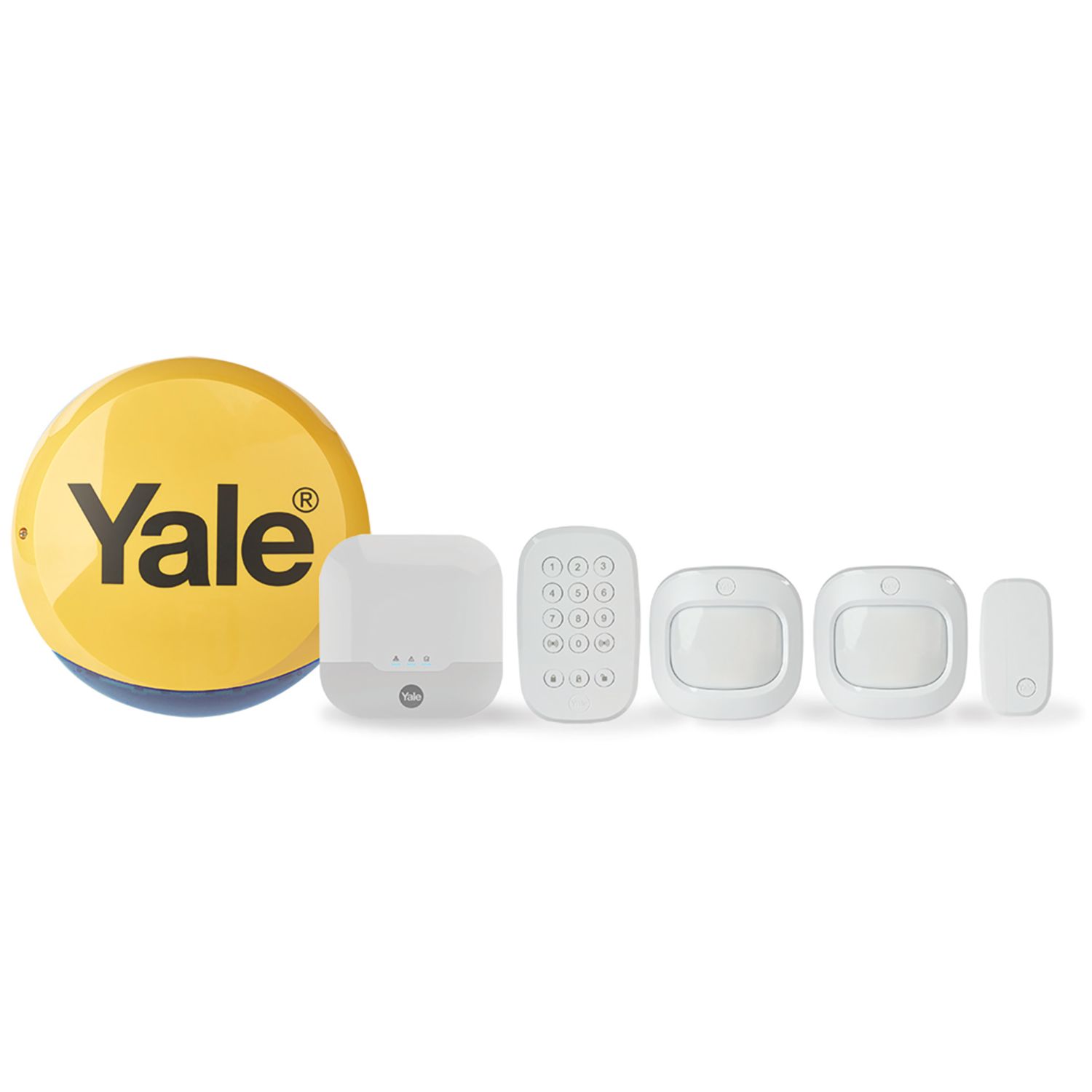 Yale Family Kit Sync Home Burglar Alarm System (365GX)