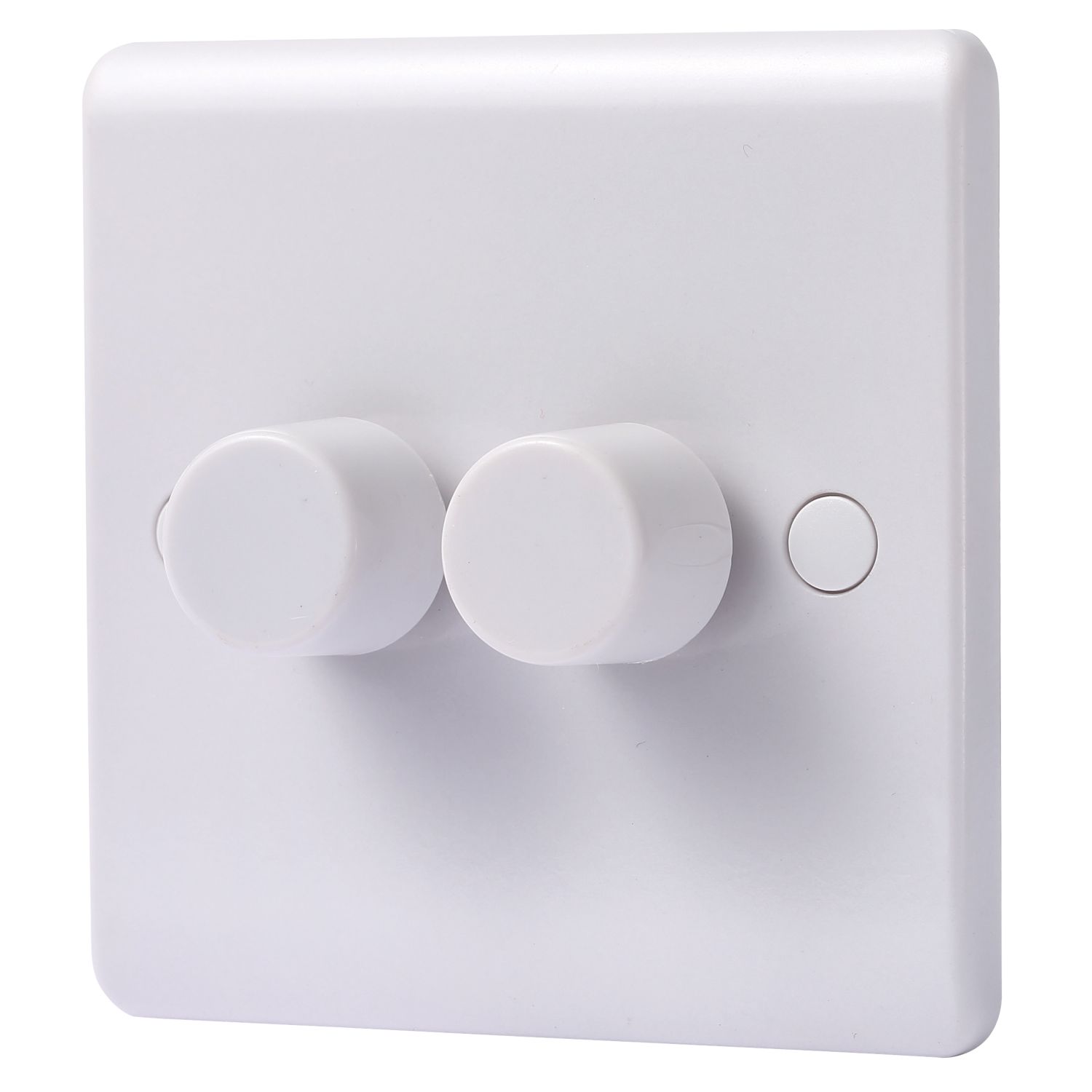 LAP 2-Gang 2-Way LED Dimmer Switch White (366CC)