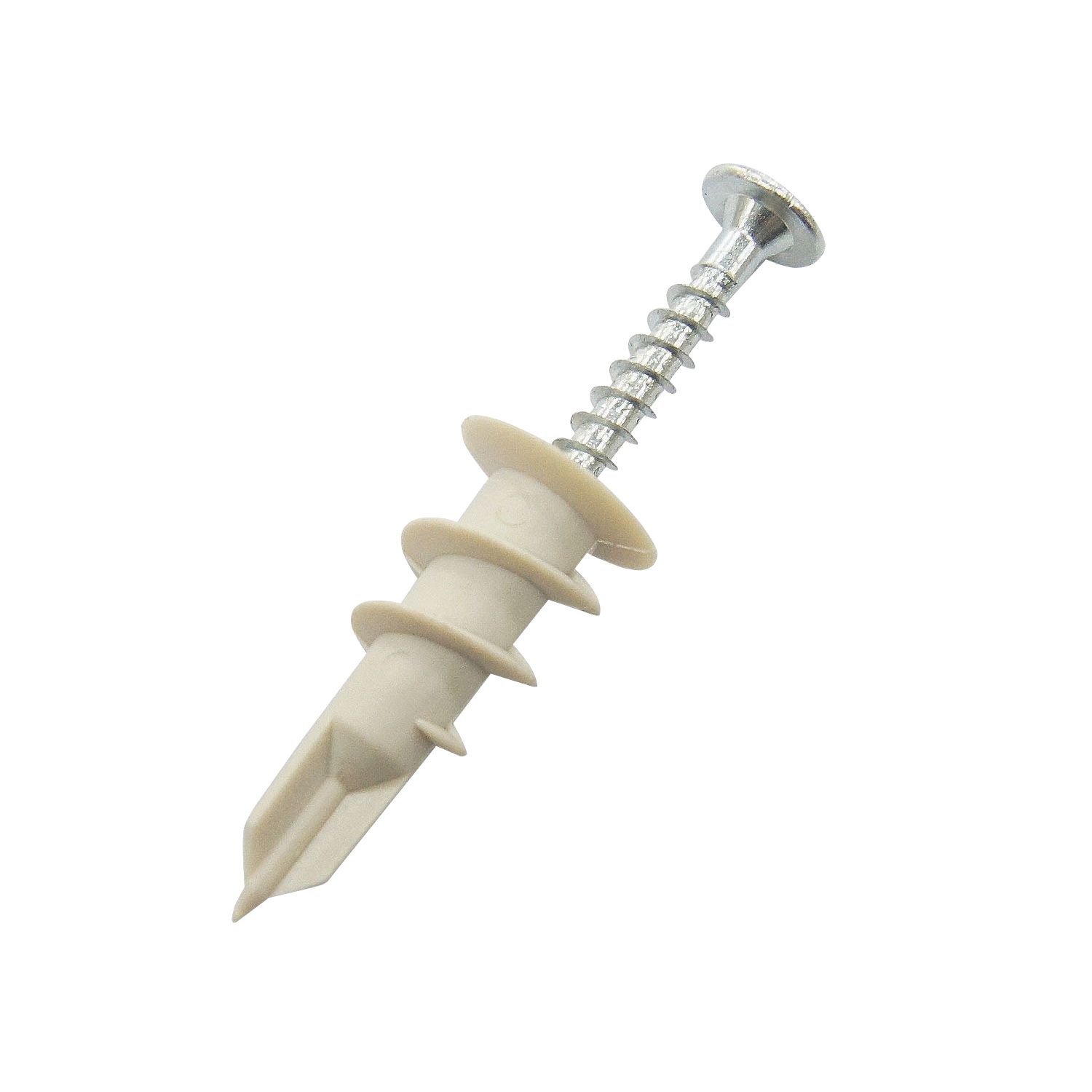 Easyfix Self-Drill Plasterboard Fixings Nylon 32mm 100 Pack (3685H)