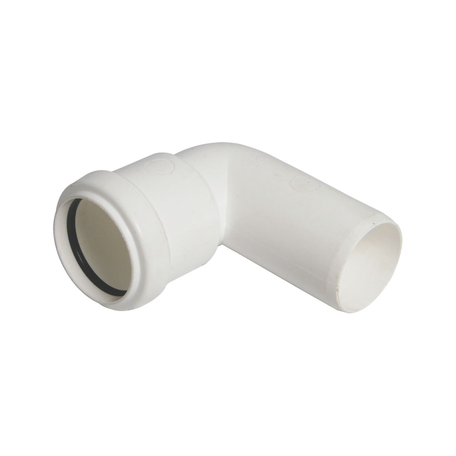 FloPlast Push-Fit 90° Conversion Bend White 90° 32mm (36865)