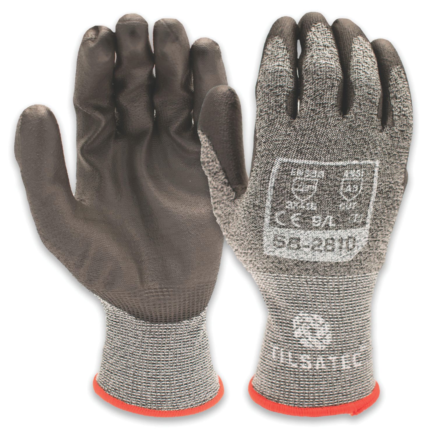 Tilsatec 58-2810 Gloves Grey/Dark Grey X Large (368KX)