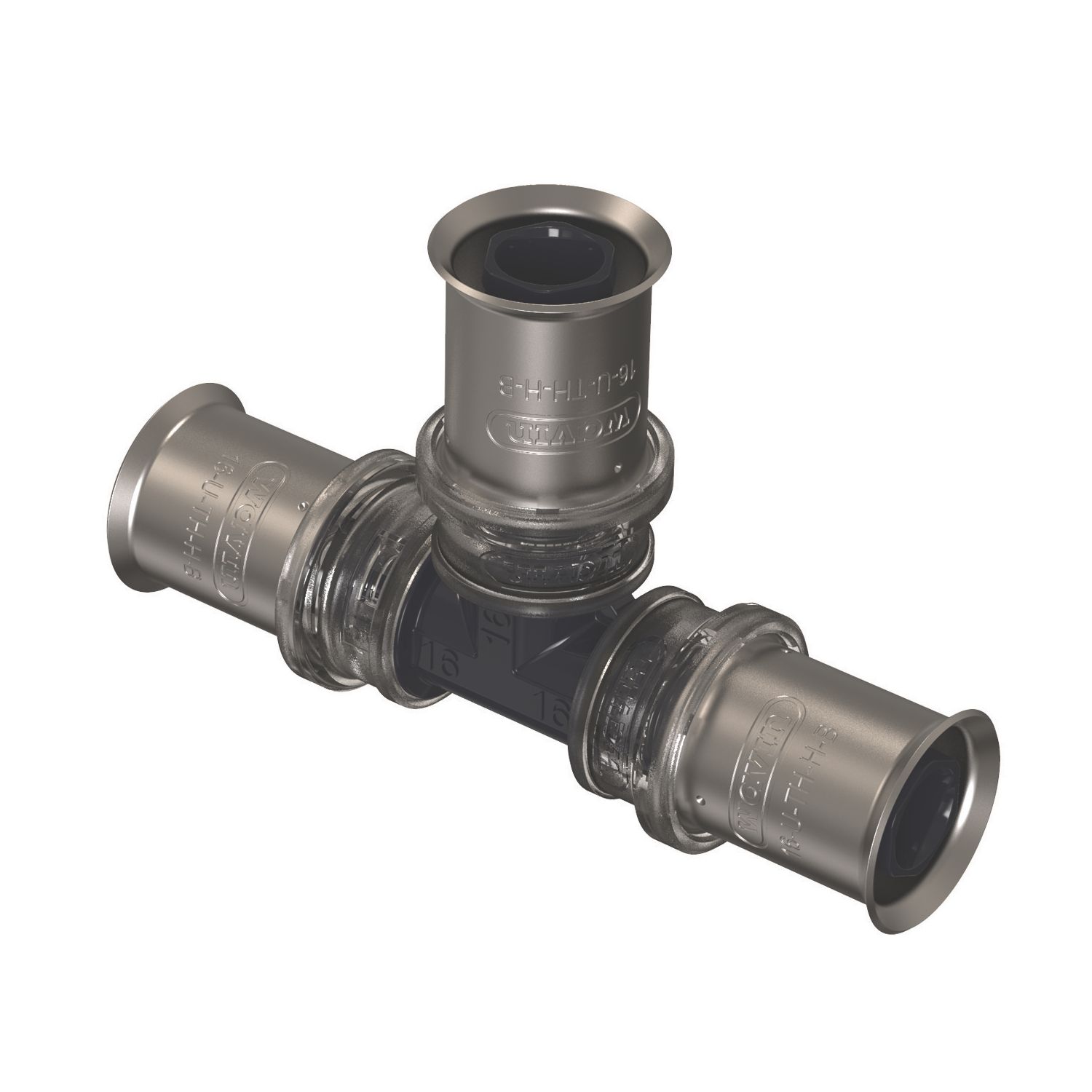 Wavin Tigris K5 Multi-Layer Composite Press-Fit Equal Tees 16mm 10 Pack (368RM)