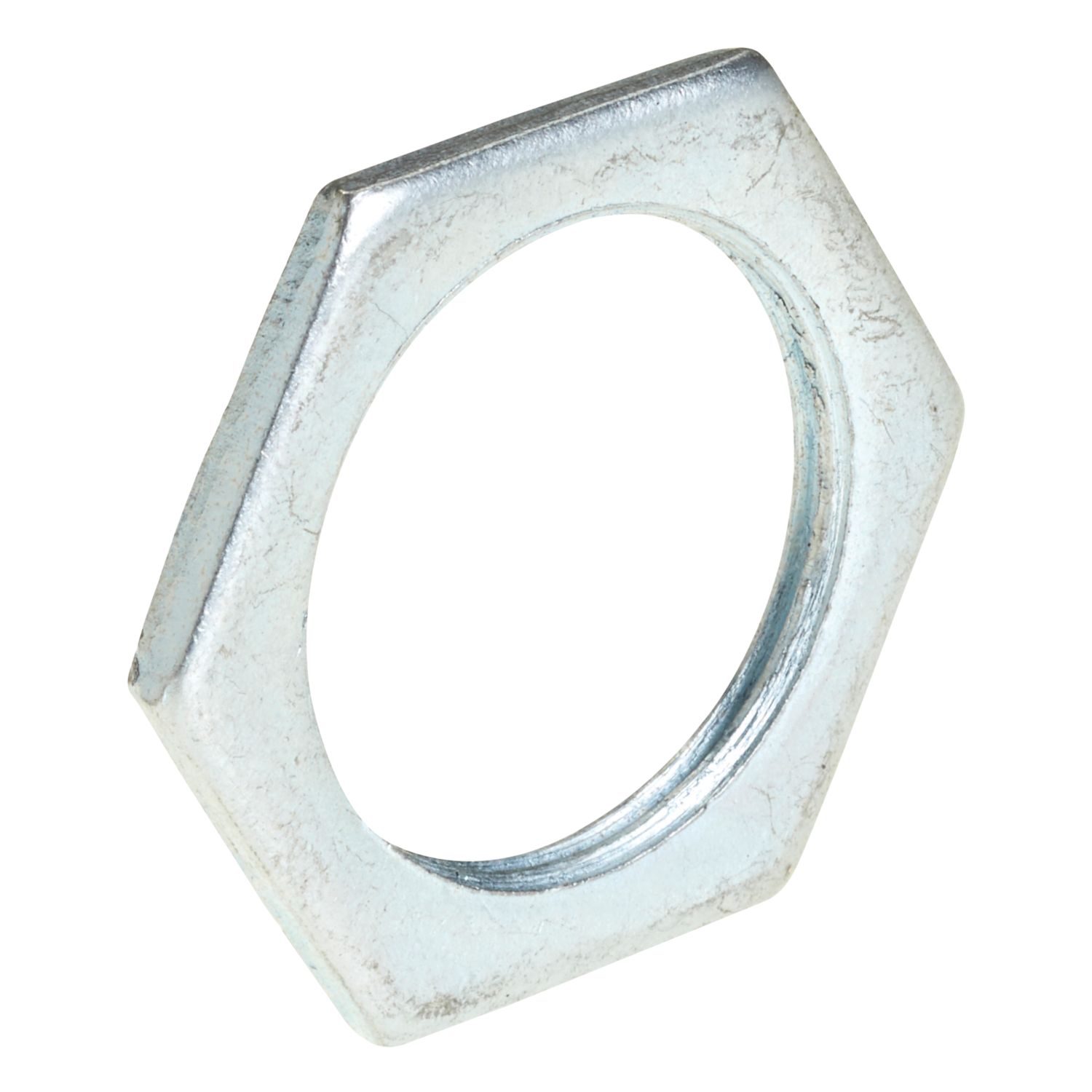Deta Bright Zinc-Plated Locknuts 25mm 10 Pack (3719J)