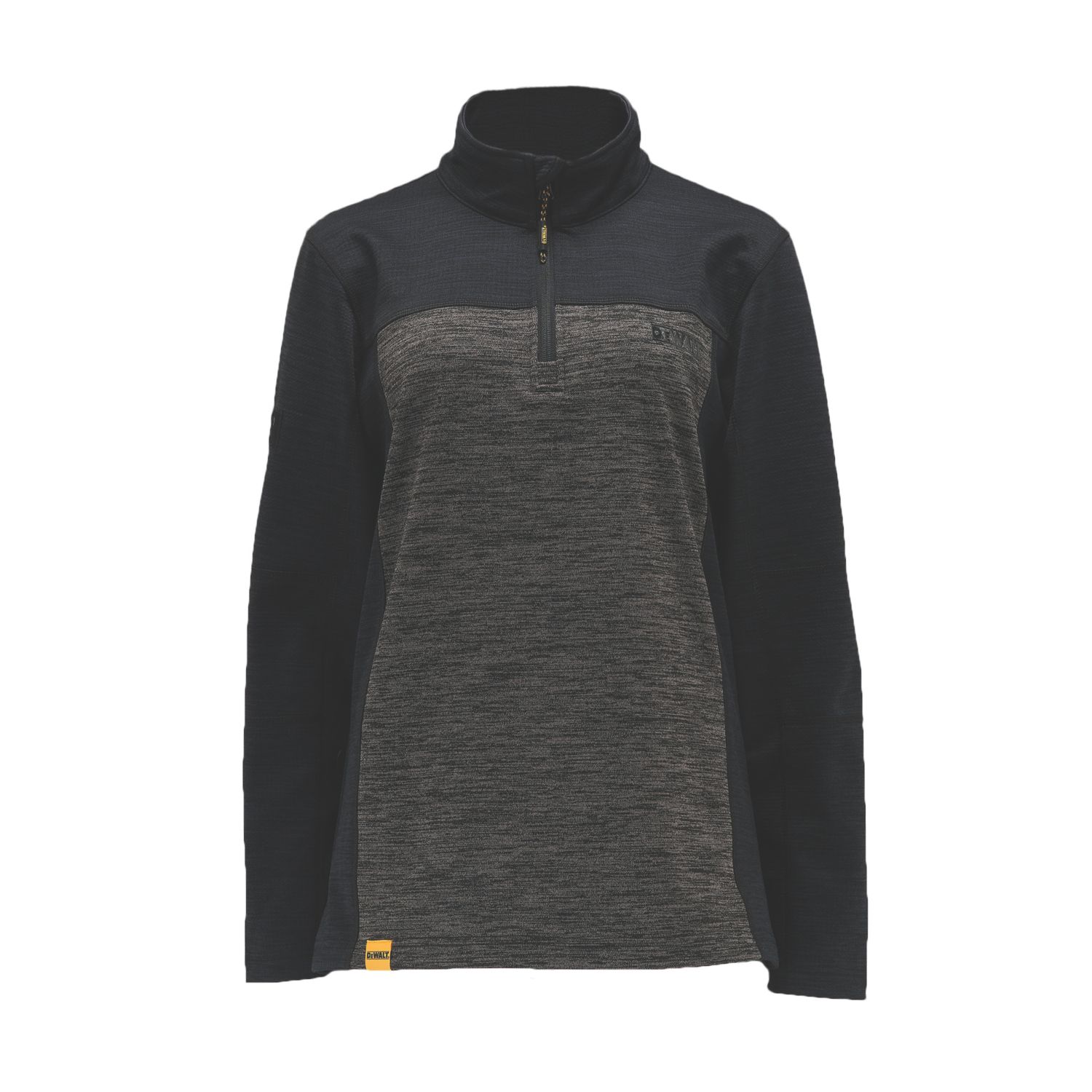 DeWalt Charlotte Womens Fleece Grey/Black Size 16 (371JE)